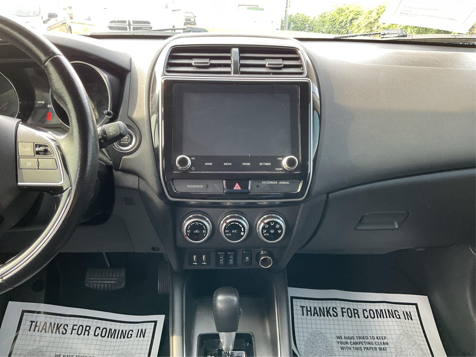 2020 Mitsubishi Outlander Sport 2.0 SE 4WD CVT (JA4AR3AU4LU) with an 2.0L L4 DOHC 16V engine, Continuously Variable Transmission transmission, located at 8750 N County Rd 25A, Piqua, OH, 45356, (937) 908-9800, 40.164391, -84.232513 - Photo#11