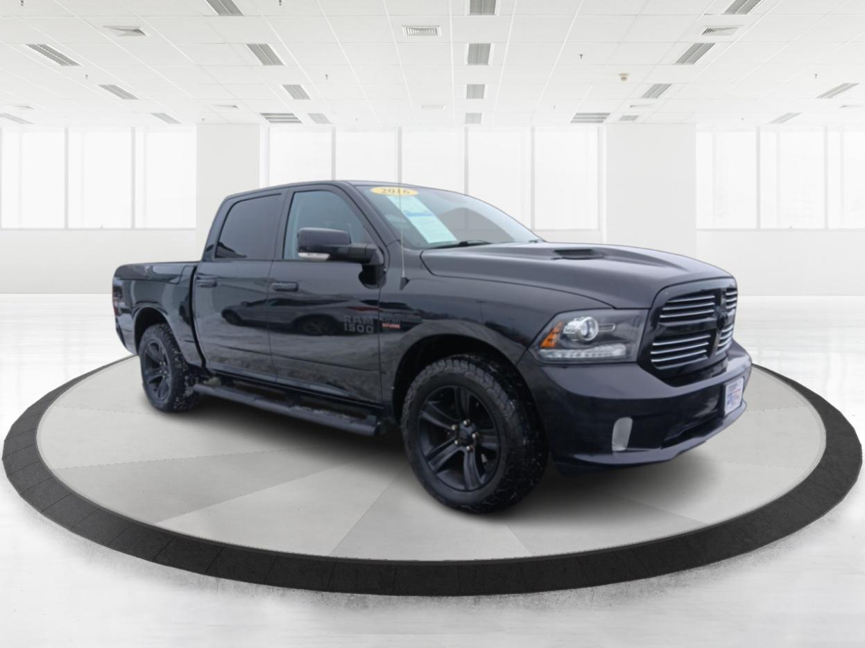 2016 RAM 1500 Sport Crew Cab SWB 4WD (1C6RR7MT1GS) with an 5.7L V8 OHV 16V engine, 8-Speed Automatic transmission, located at 8750 N County Rd 25A, Piqua, OH, 45356, (937) 908-9800, 40.164391, -84.232513 - 2016 RAM 1500 Sport Crew Cab SWB 4WD - Photo#0