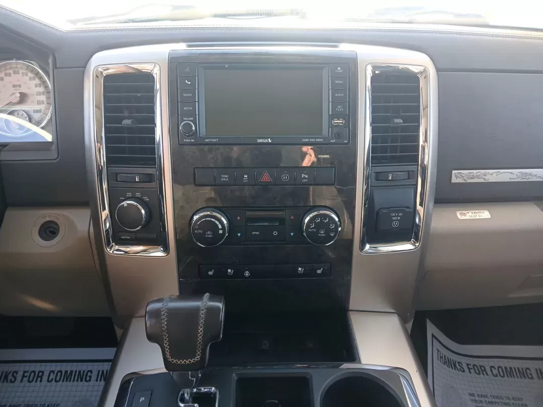2012 Ram 1500 Laramie Longhorn Edition Crew Cab 4WD (1C6RD7PT8CS) with an 5.7L V8 OHV 16V engine, 6-Speed Automatic transmission, located at 4508 South Dixie Dr, Moraine, OH, 45439, (937) 908-9800, 39.689976, -84.218452 - 2012 Ram 1500 Laramie Longhorn Edition Crew Cab 4WD - Photo#12