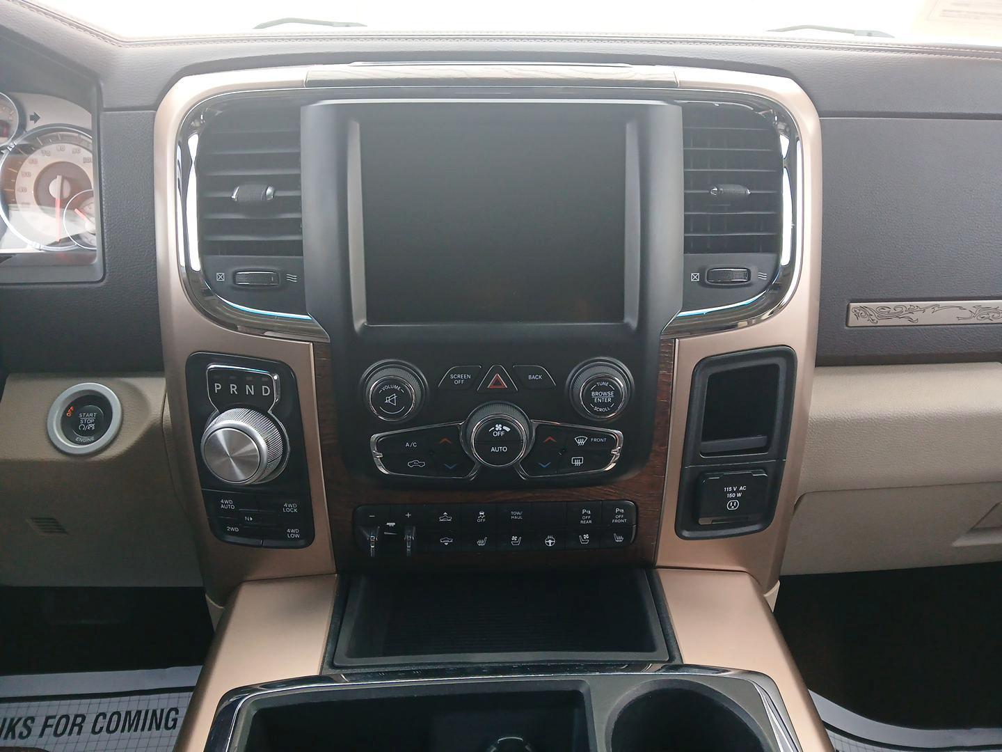 2014 Ram 1500 Laramie Longhorn Edition Crew Cab LWB 4WD (1C6RR7WT6ES) with an 5.7L V8 OHV 16V engine, 8-Speed Automatic transmission, located at 8750 N County Rd 25A, Piqua, OH, 45356, (937) 908-9800, 40.164391, -84.232513 - 2014 Ram 1500 Laramie Longhorn Edition Crew Cab LWB 4WD - Photo#11