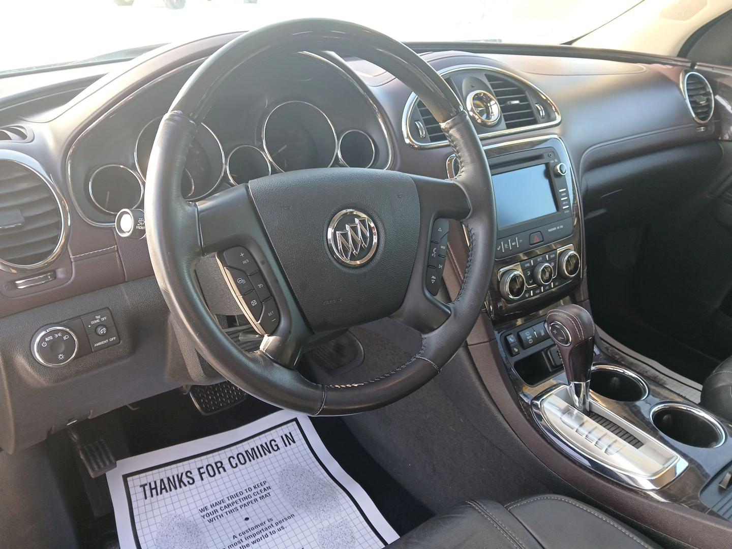 2017 Buick Enclave Leather FWD (5GAKRBKD2HJ) with an 3.6L V6 DOHC 24V engine, 6-Speed Automatic Overdrive transmission, located at 880 E. National Road, Vandalia, OH, 45377, (937) 908-9800, 39.891918, -84.183594 - 2017 Buick Enclave Leather FWD - Photo#8