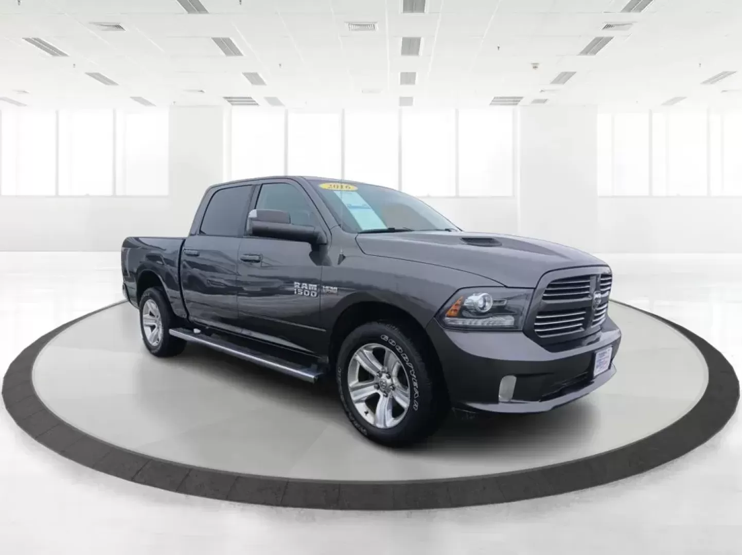 2016 Ram 1500 Sport Crew Cab SWB 4WD (1C6RR7MT8GS) with an 5.7L V8 OHV 16V engine, 8-Speed Automatic transmission, located at 401 Woodman Dr, Riverside, OH, 45431, (937) 908-9800, 39.760899, -84.123421 - 2016 Ram 1500 Sport Crew Cab SWB 4WD - Photo#0