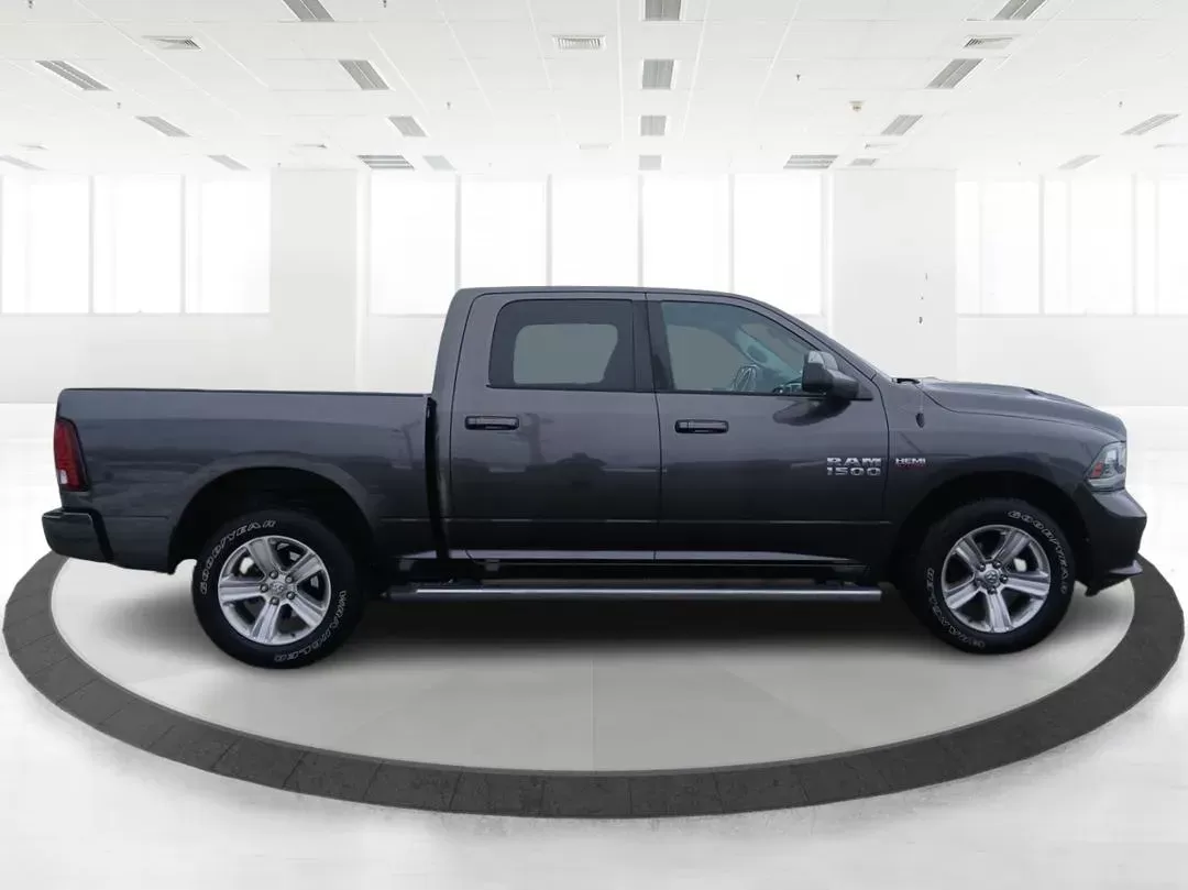 2016 Ram 1500 Sport Crew Cab SWB 4WD (1C6RR7MT8GS) with an 5.7L V8 OHV 16V engine, 8-Speed Automatic transmission, located at 8750 N County Rd 25A, Piqua, OH, 45356, (937) 908-9800, 40.164391, -84.232513 - Photo#0