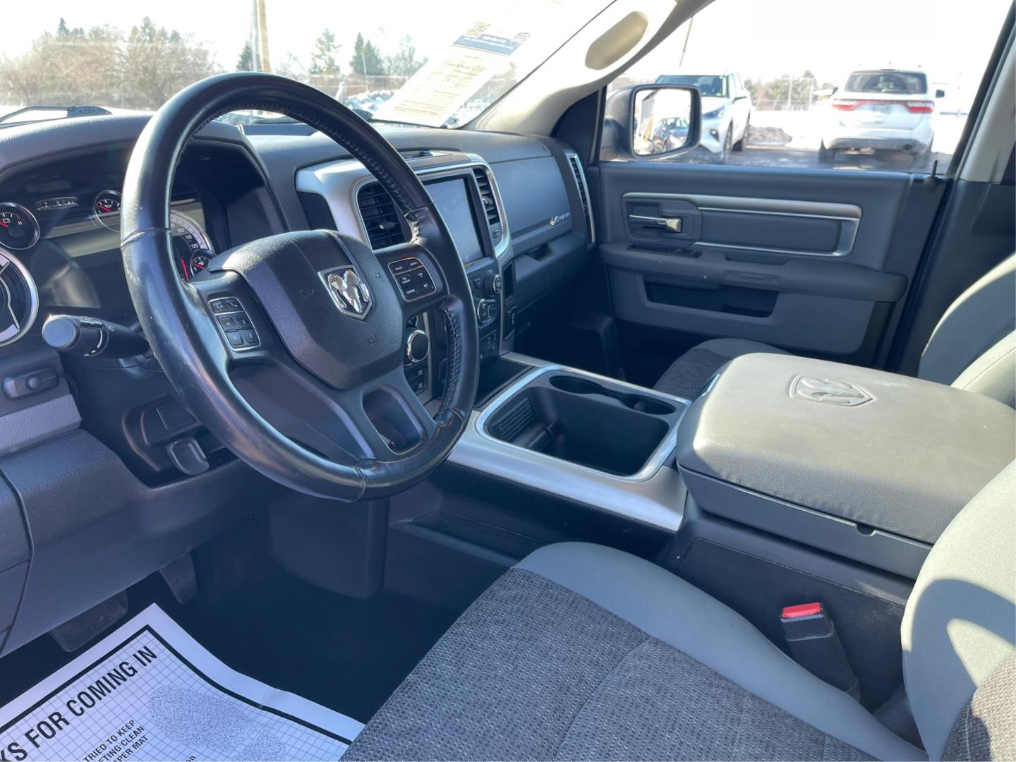 2018 Ram 1500 SLT Crew Cab SWB 4WD (1C6RR7LT9JS) with an 5.7L V8 OHV 16V engine, 8-Speed Automatic transmission, located at 1951 S Dayton Lakeview Rd., New Carlisle, OH, 45344, (937) 908-9800, 39.890999, -84.050255 - Photo#8