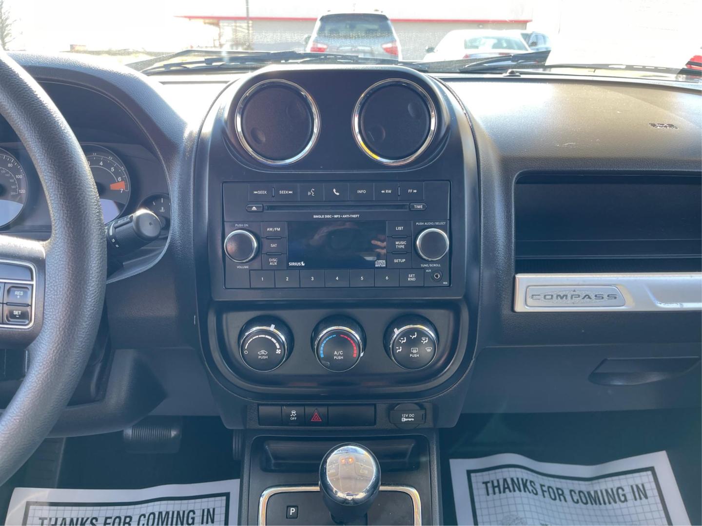 2016 Jeep Compass Sport (1C4NJCBA1GD) with an Other engine, located at 880 E. National Road, Vandalia, OH, 45377, (937) 908-9800, 39.891918, -84.183594 - Photo#12