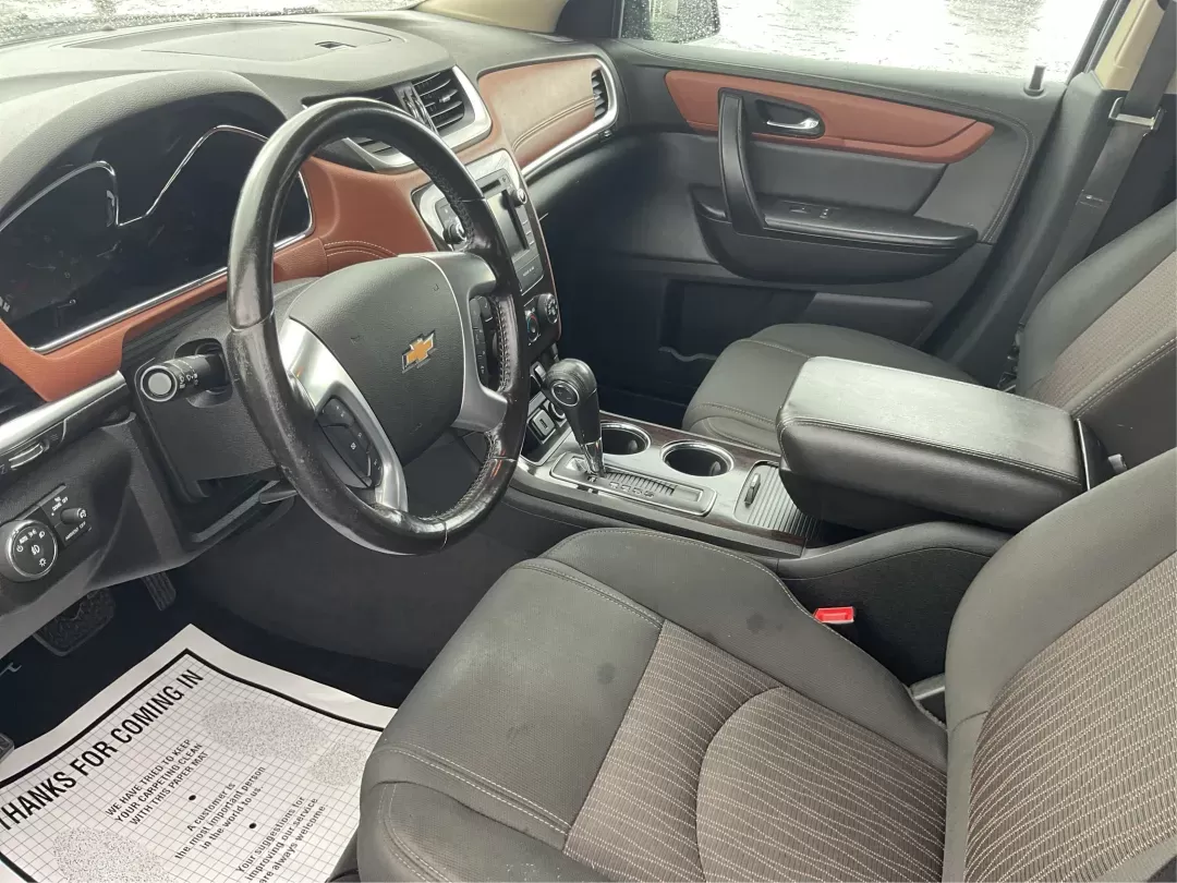 2017 Chevrolet Traverse 1LT (1GNKVGKD0HJ) with an 3.6L V-6 gasoline direct injection engine, located at 1099 N County Rd 25A , Troy, OH, 45373, (937) 908-9800, 40.057079, -84.212883 - Third Row - Photo#6
