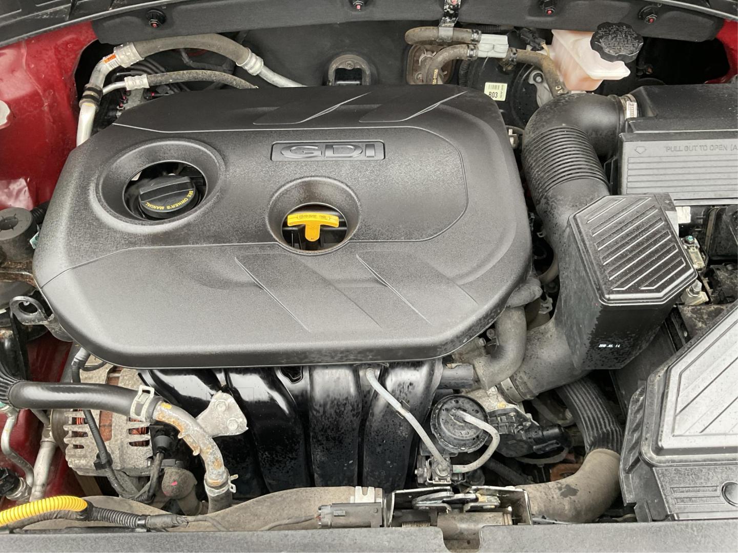 2018 Hyundai Tucson SE (KM8J2CA4XJU) with an Nu 2L I-4 gasoline direct injection engine, located at 1184 Kauffman Ave, Fairborn, OH, 45324, (937) 908-9800, 39.807072, -84.030914 - Photo#10