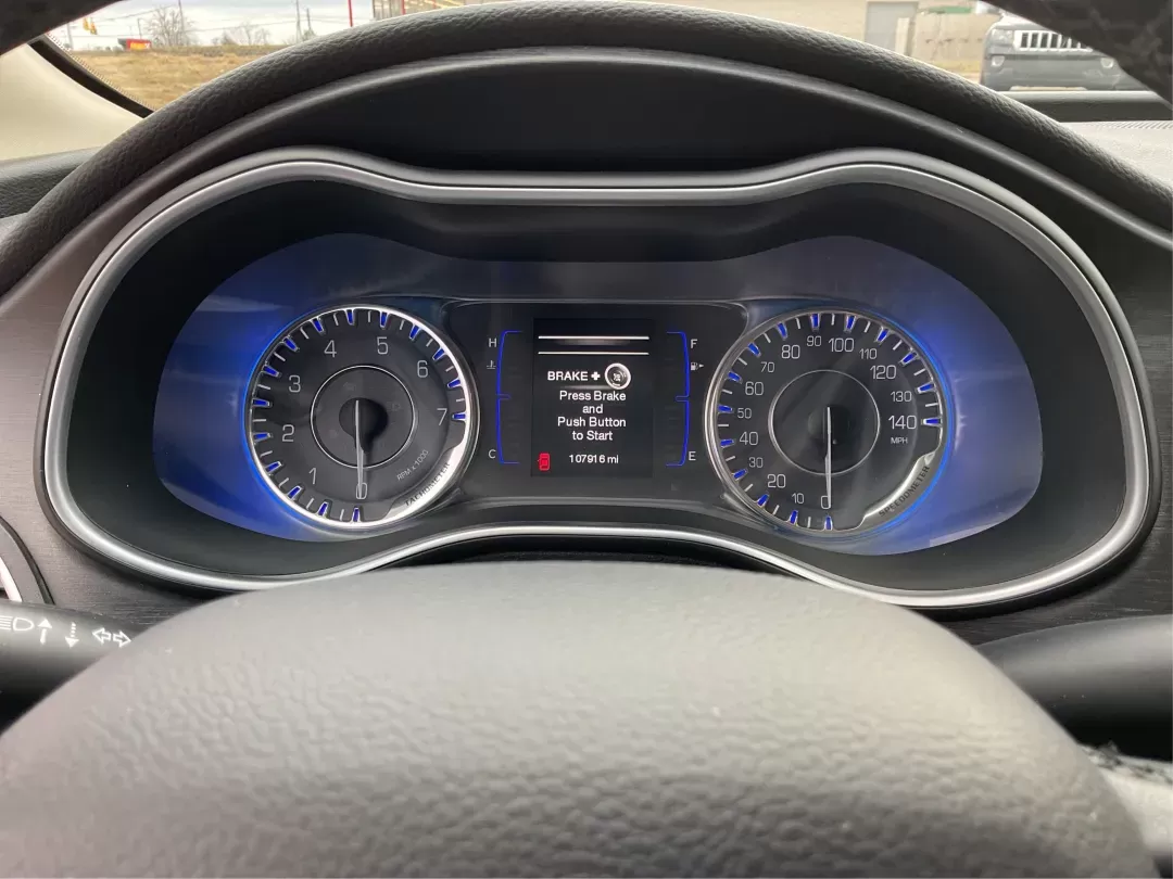 2015 Chrysler 200 Limited (1C3CCCAB9FN) with an 3.6L V-6 DOHC engine, located at 1951 S Dayton Lakeview Rd., New Carlisle, OH, 45344, (937) 908-9800, 39.890999, -84.050255 - 2015 Chrysler 200 Limited - Photo#14
