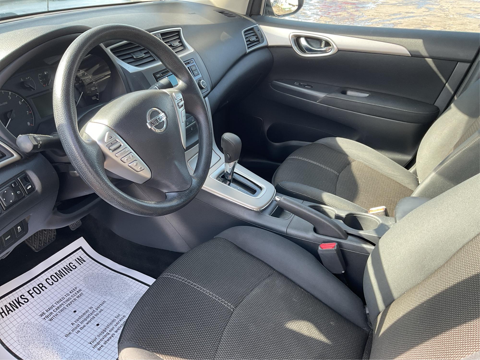 2015 Nissan Sentra S (3N1AB7AP7FY) with an 1.8L I-4 DOHC engine, located at 401 Woodman Dr, Riverside, OH, 45431, (937) 908-9800, 39.760899, -84.123421 - Photo#8