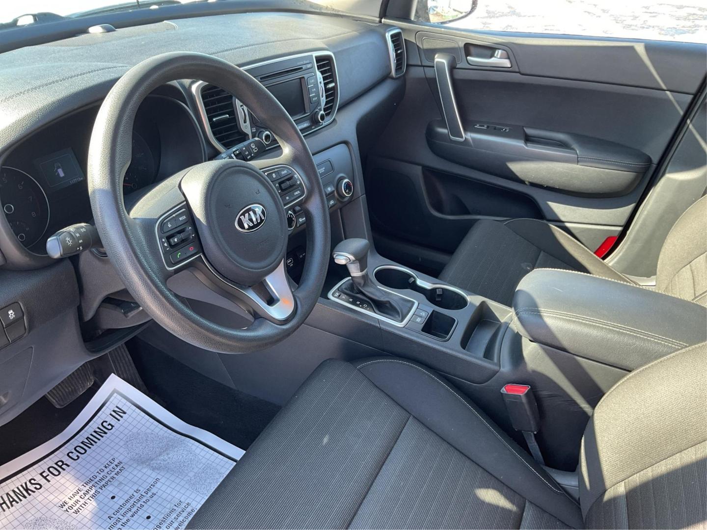 2018 Kia Sportage LX (KNDPM3AC5J7) with an Theta II 2.4L I-4 gasoline direct injection engine, located at 1184 Kauffman Ave, Fairborn, OH, 45324, (937) 908-9800, 39.807072, -84.030914 - Photo#8