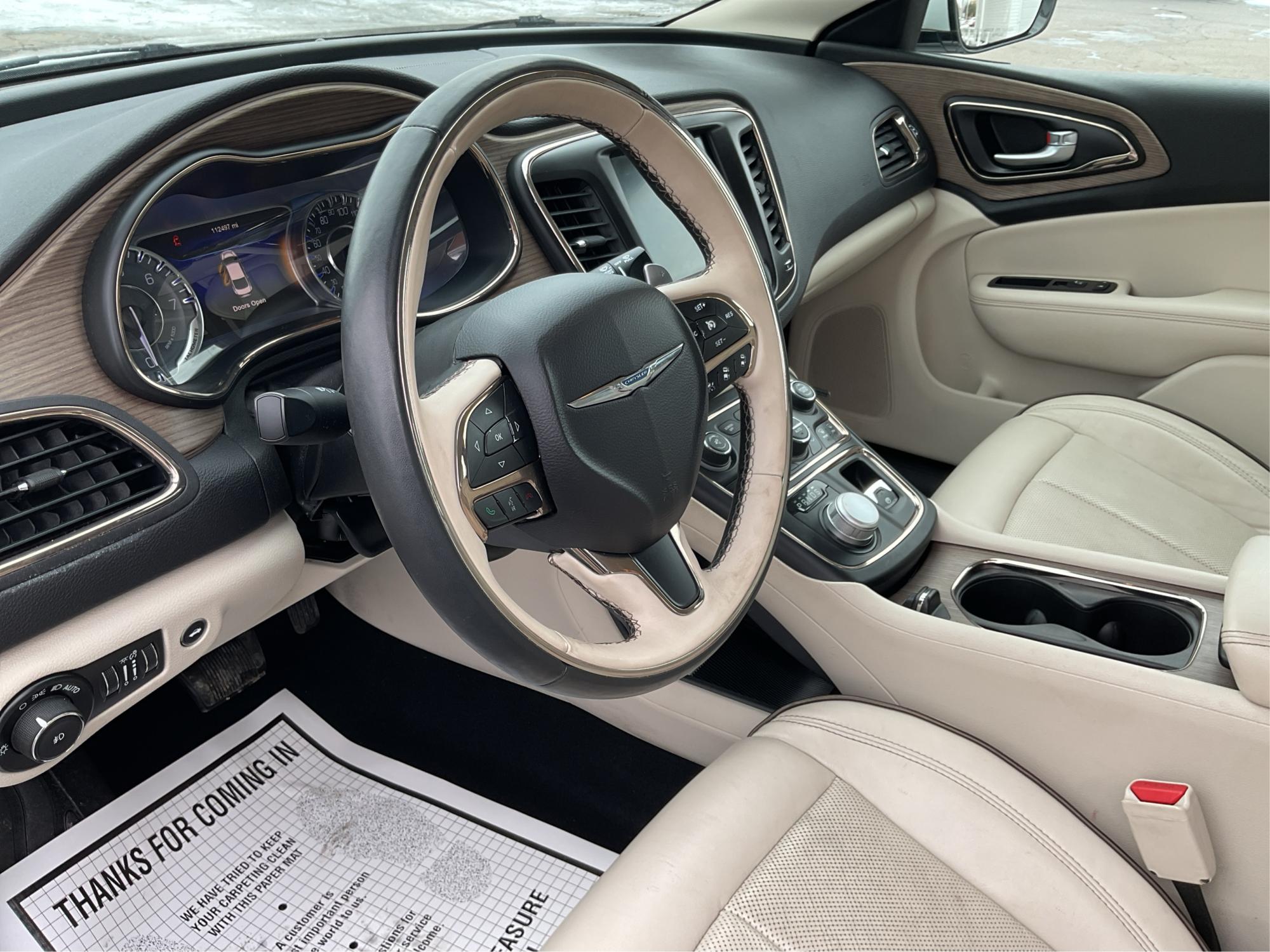 2015 Chrysler 200 C AWD (1C3CCCEG0FN) with an Other engine, located at 1230 East Main St, Xenia, OH, 45385, (937) 908-9800, 39.688026, -83.910172 - 2015 Chrysler 200 C AWD - Photo#8