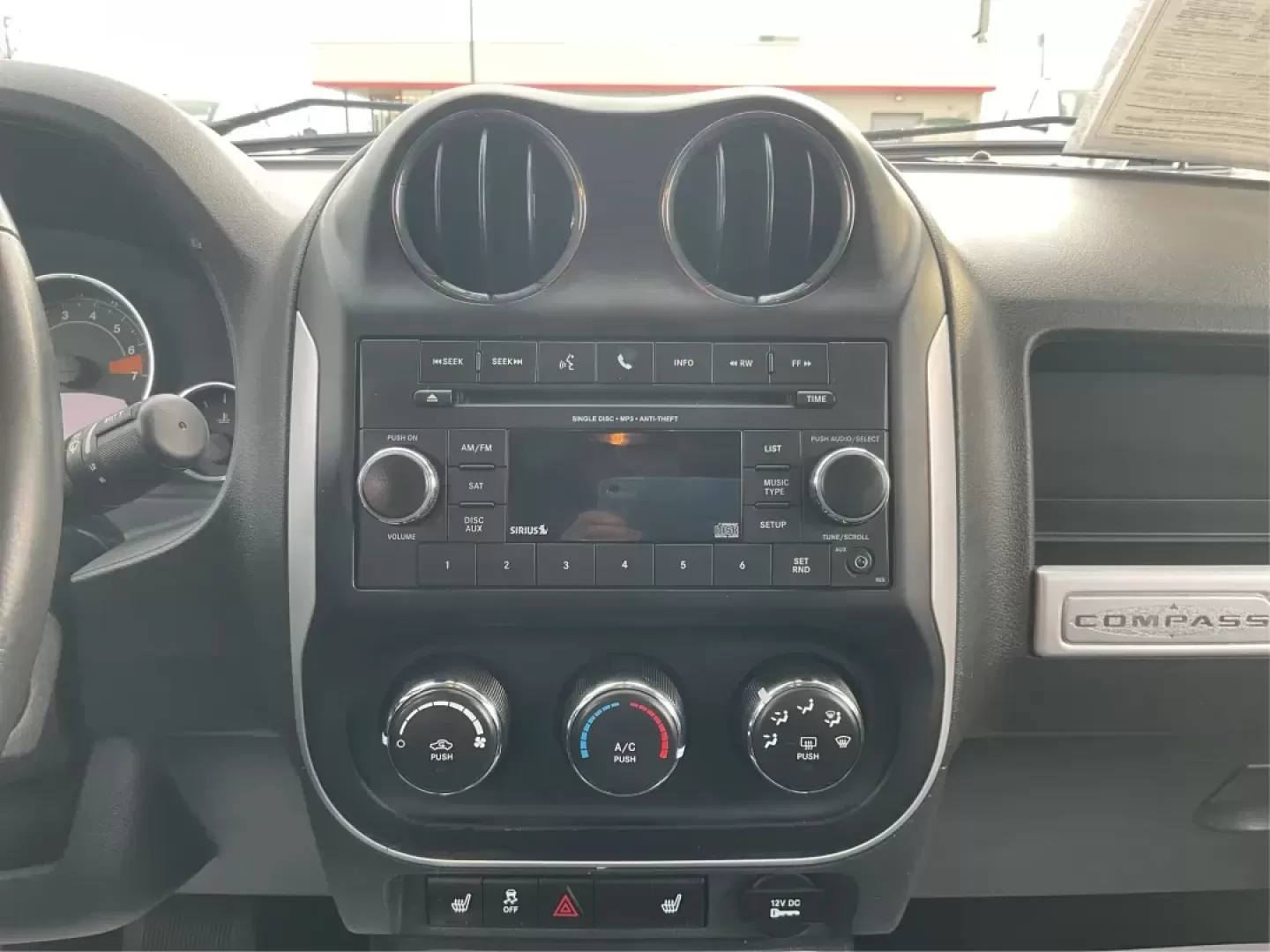 2017 Jeep Compass Latitude 4x4 (1C4NJDEB9HD) with an 2.4L I-4 DOHC engine, located at 4508 South Dixie Dr, Moraine, OH, 45439, (937) 908-9800, 39.689976, -84.218452 - 2017 Jeep Compass Latitude 4x4 - Photo#12