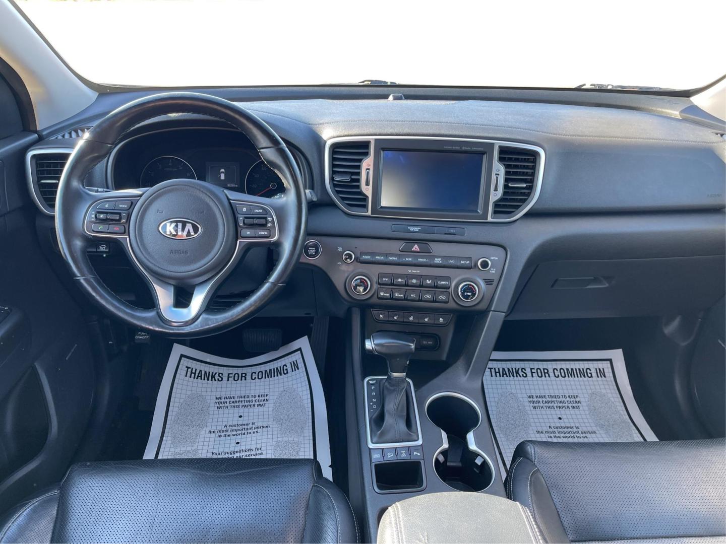 2017 Kia Sportage EX (KNDPNCAC2H7) with an Theta II 2.4L I-4 gasoline direct injection engine, located at 1230 East Main St, Xenia, OH, 45385, (937) 908-9800, 39.688026, -83.910172 - Photo#20