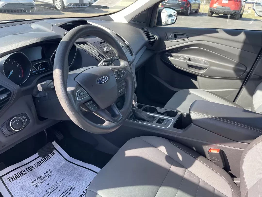 2017 Ford Escape S (1FMCU0F77HU) with an Duratec 2.5L I-4 DOHC engine, located at 1099 N County Rd 25A , Troy, OH, 45373, (937) 908-9800, 40.057079, -84.212883 - 2017 Ford Escape S - Photo#9