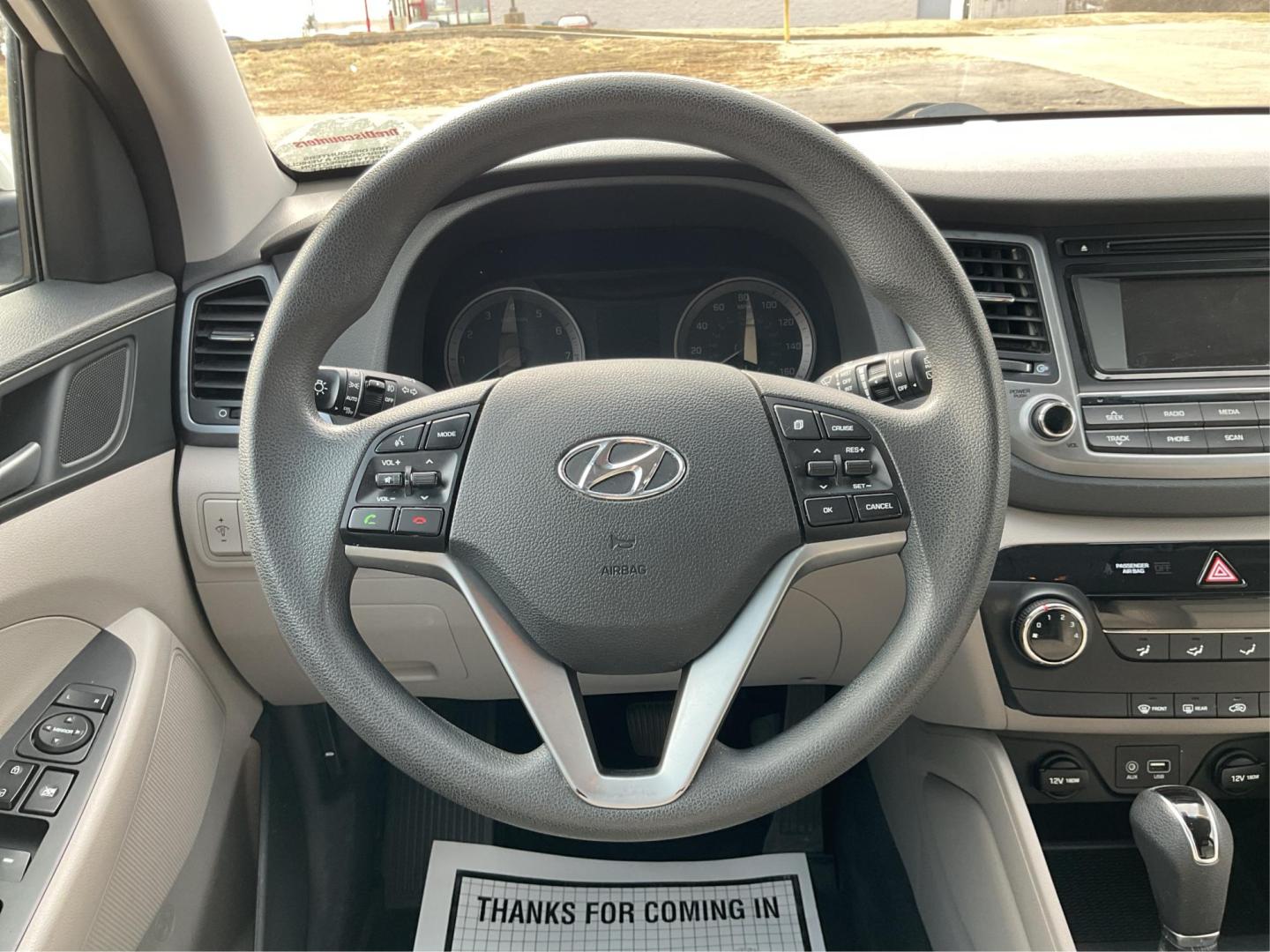 2016 Hyundai Tucson SE (KM8J33A49GU) with an Nu 2L I-4 gasoline direct injection engine, located at 1951 S Dayton Lakeview Rd., New Carlisle, OH, 45344, (937) 908-9800, 39.890999, -84.050255 - Photo#14