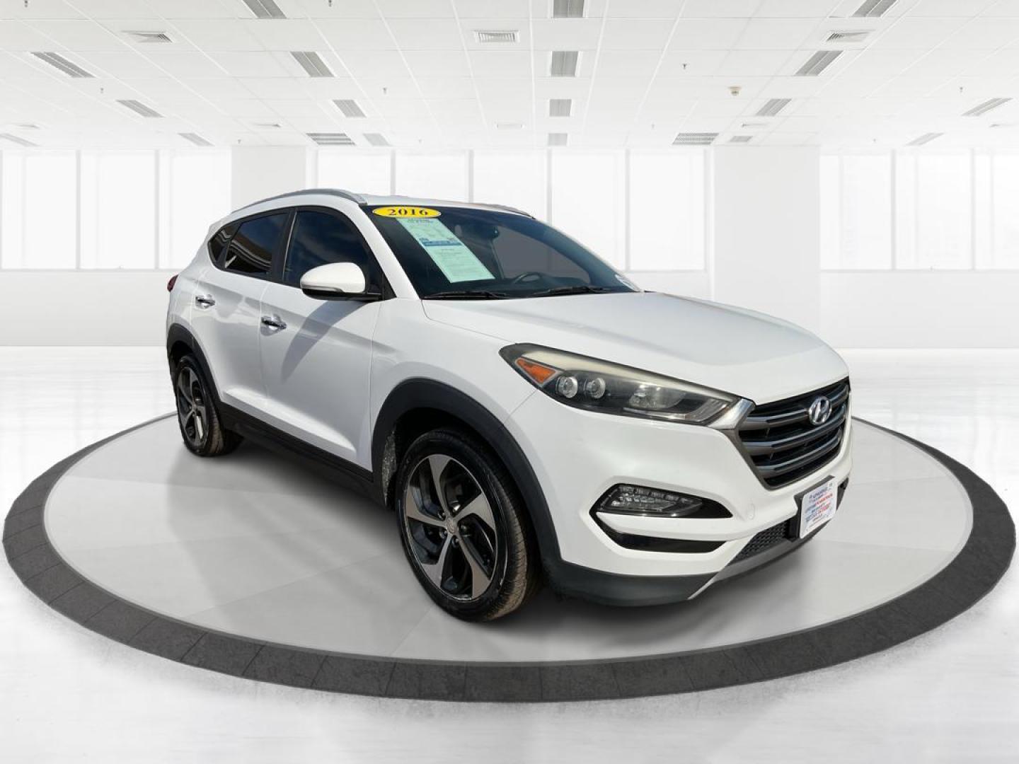 2016 Hyundai Tucson Limited (KM8J3CA20GU) with an 1.6L I-4 gasoline direct injection engine, located at 1099 N County Rd 25A, Troy, OH, 45373, (937) 908-9800, 40.057079, -84.212883 - Photo#0