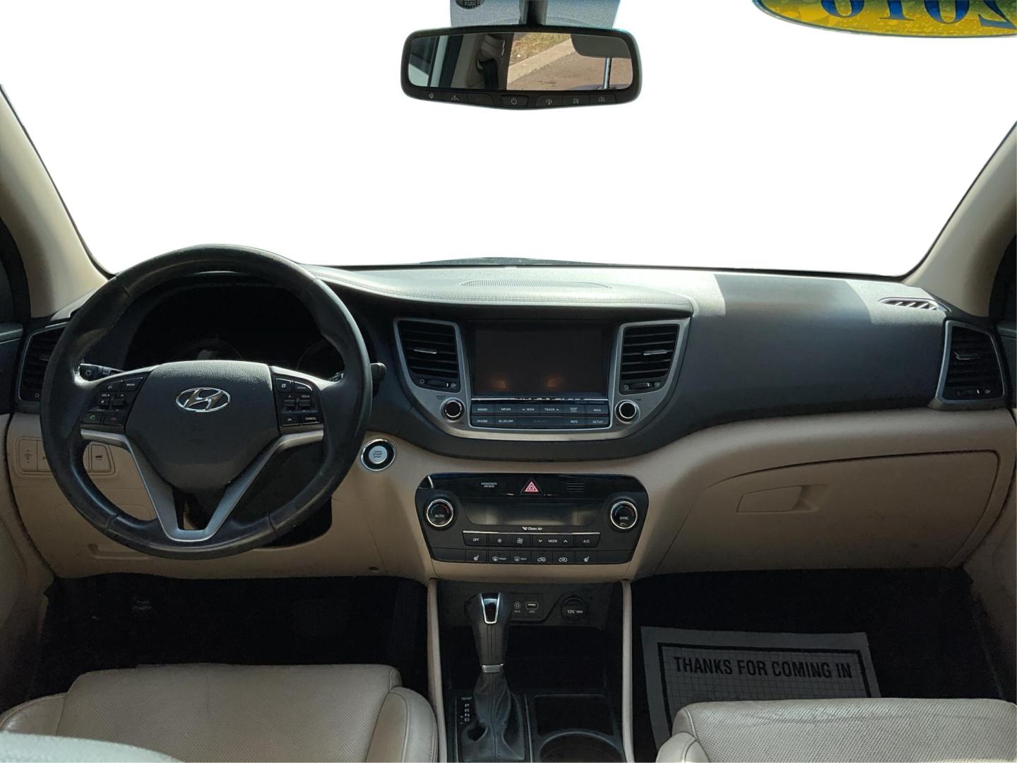 2016 Hyundai Tucson Limited (KM8J3CA20GU) with an 1.6L I-4 gasoline direct injection engine, located at 1099 N County Rd 25A, Troy, OH, 45373, (937) 908-9800, 40.057079, -84.212883 - Photo#20