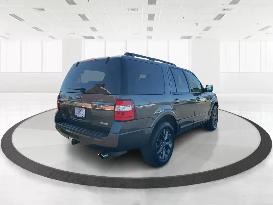 2017 Ford Expedition Limited (1FMJU2AT4HE) with an EcoBoost 3.5L V-6 gasoline direct injection engine, located at 1184 Kauffman Ave, Fairborn, OH, 45324, (937) 908-9800, 39.807072, -84.030914 - Photo#2