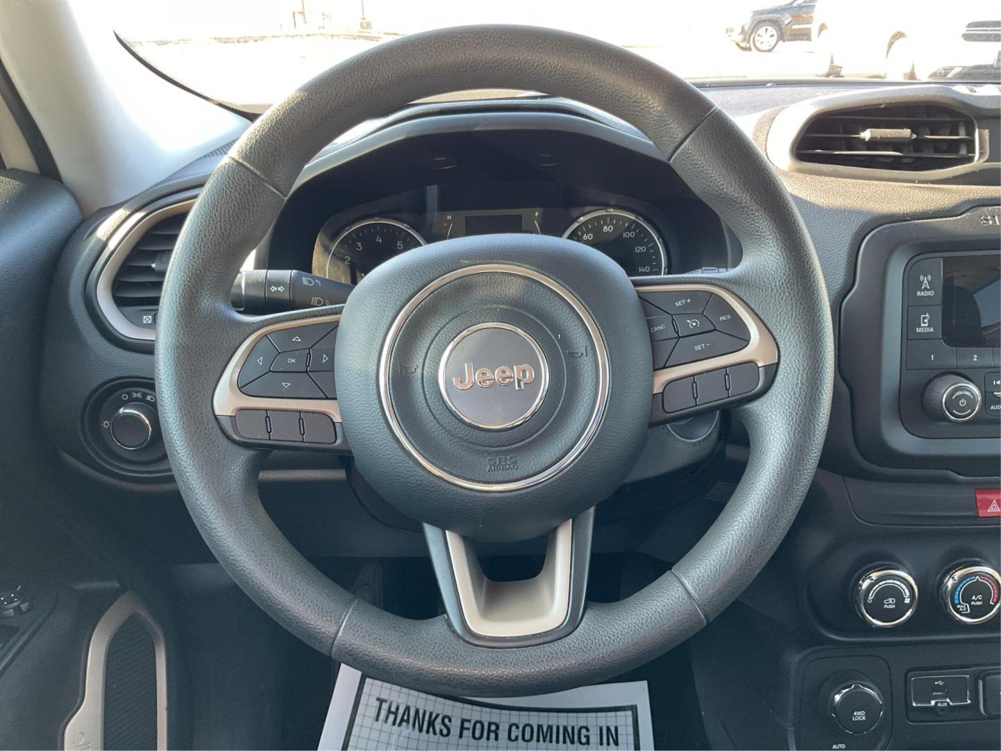 2017 Jeep Renegade Sport 4x4 (ZACCJBAH3HP) with an MultiAir 1.4L I-4 variable valve control engine, Manual transmission, located at 1099 N County Rd 25A, Troy, OH, 45373, (937) 908-9800, 40.057079, -84.212883 - Photo#13