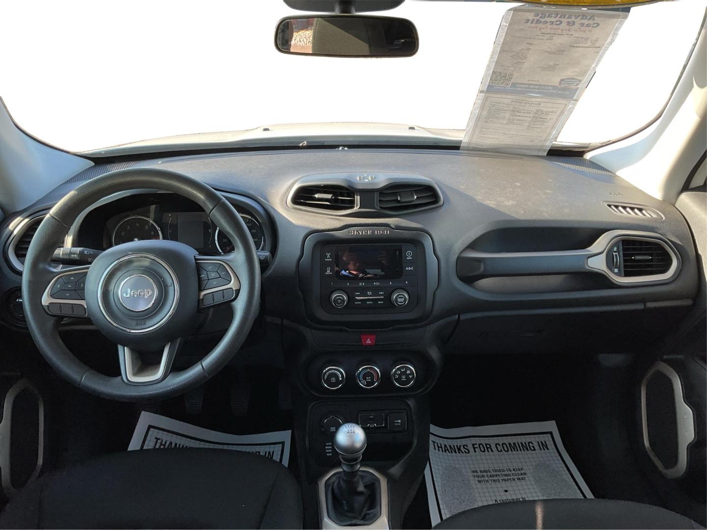 2017 Jeep Renegade Sport 4x4 (ZACCJBAH3HP) with an MultiAir 1.4L I-4 variable valve control engine, Manual transmission, located at 1099 N County Rd 25A, Troy, OH, 45373, (937) 908-9800, 40.057079, -84.212883 - Photo#17