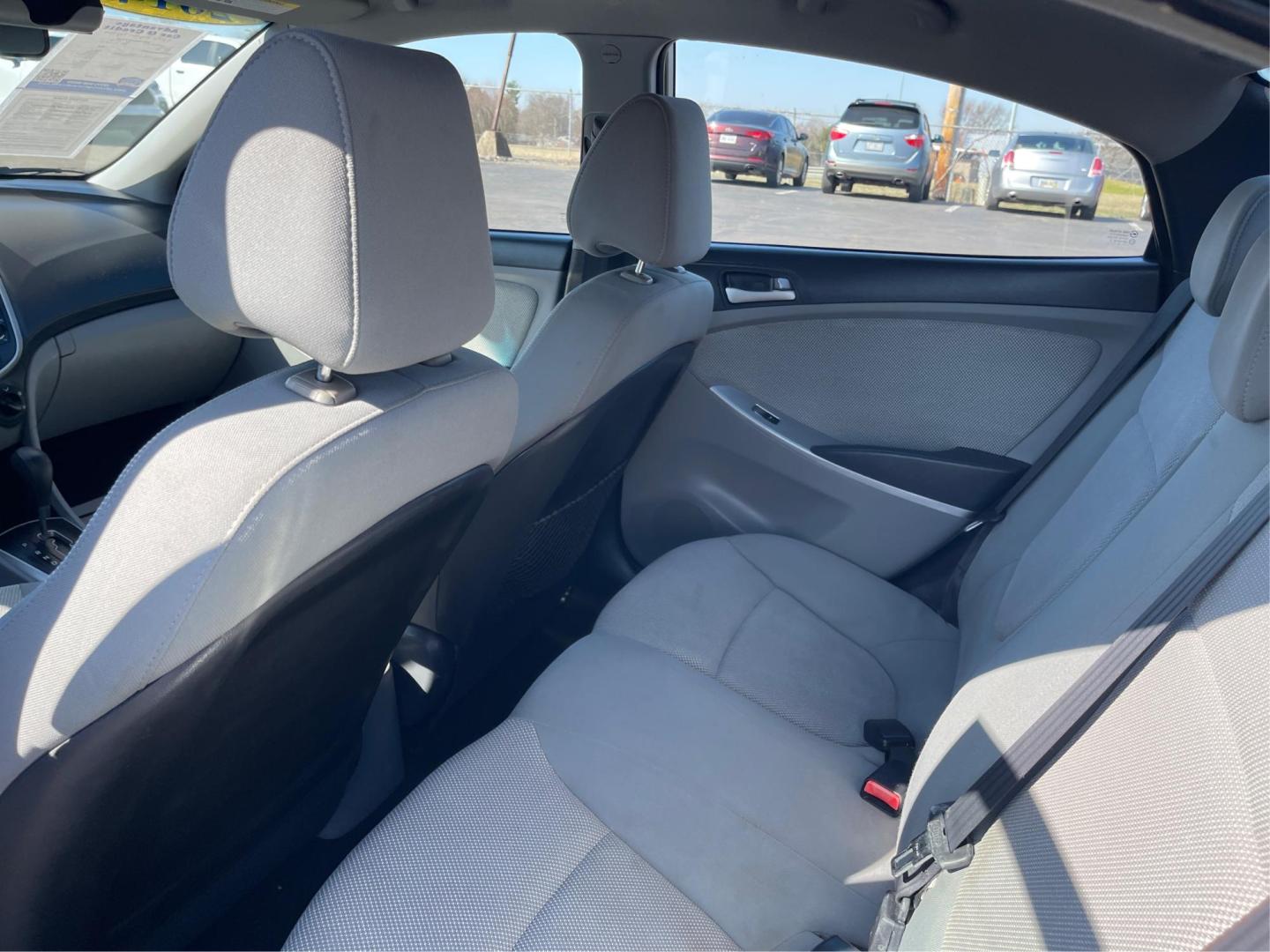 2014 Hyundai Accent GLS 4-Door (KMHCT4AE0EU) with an 1.6L L4 DOHC 16V engine, located at 8750 N County Rd 25A, Piqua, OH, 45356, (937) 908-9800, 40.164391, -84.232513 - Photo#9