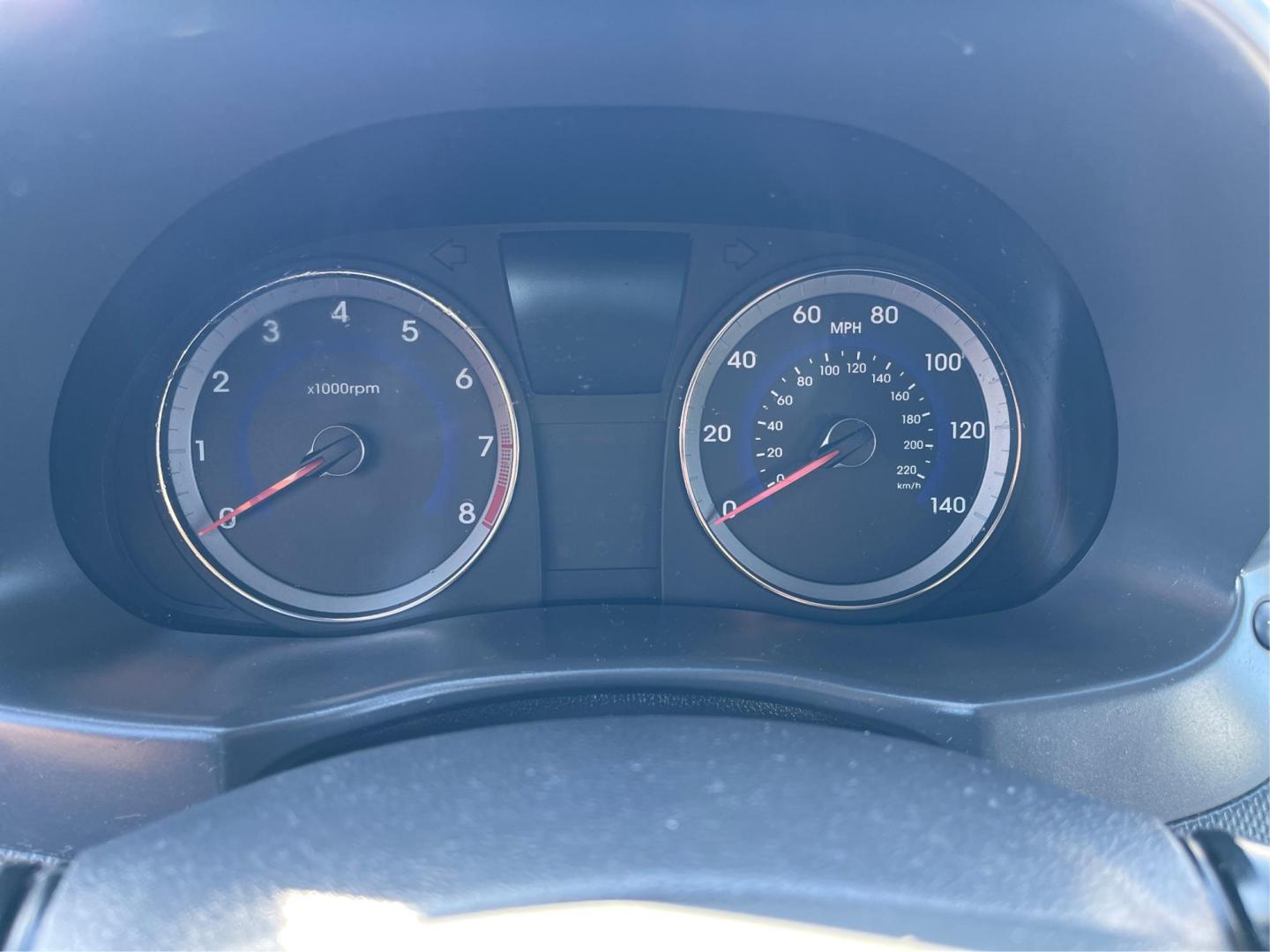 2014 Hyundai Accent GLS 4-Door (KMHCT4AE0EU) with an 1.6L L4 DOHC 16V engine, located at 8750 N County Rd 25A, Piqua, OH, 45356, (937) 908-9800, 40.164391, -84.232513 - Photo#14