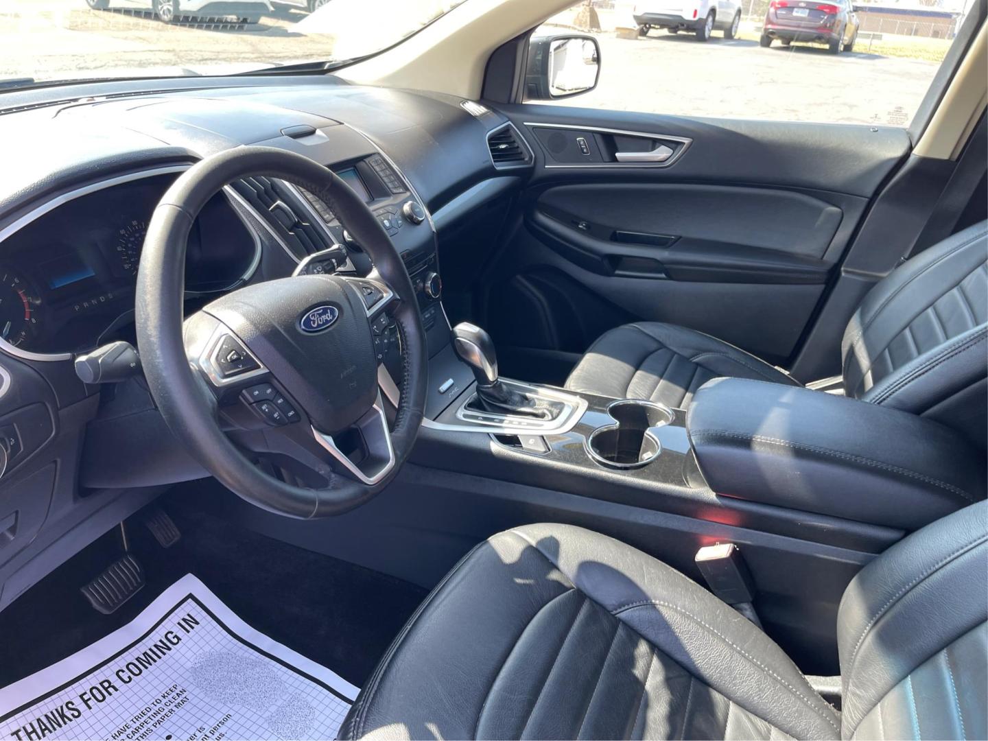 2016 Ford Edge SEL (2FMPK3J91GB) with an 3.5L V-6 DOHC engine, located at 1230 East Main St, Xenia, OH, 45385, (937) 908-9800, 39.688026, -83.910172 - Photo#8