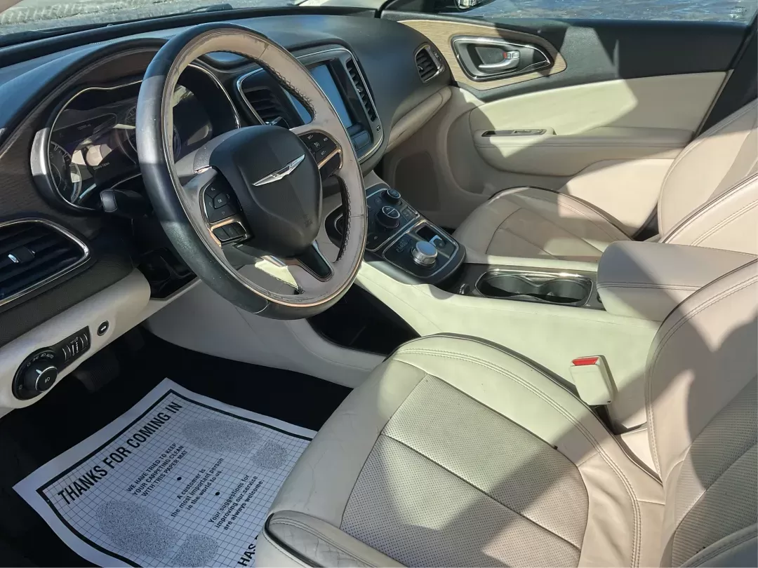 2015 Chrysler 200 C (1C3CCCCB9FN) with an Other engine, located at 1230 East Main St, Xenia, OH, 45385, (937) 908-9800, 39.688026, -83.910172 - Photo#8