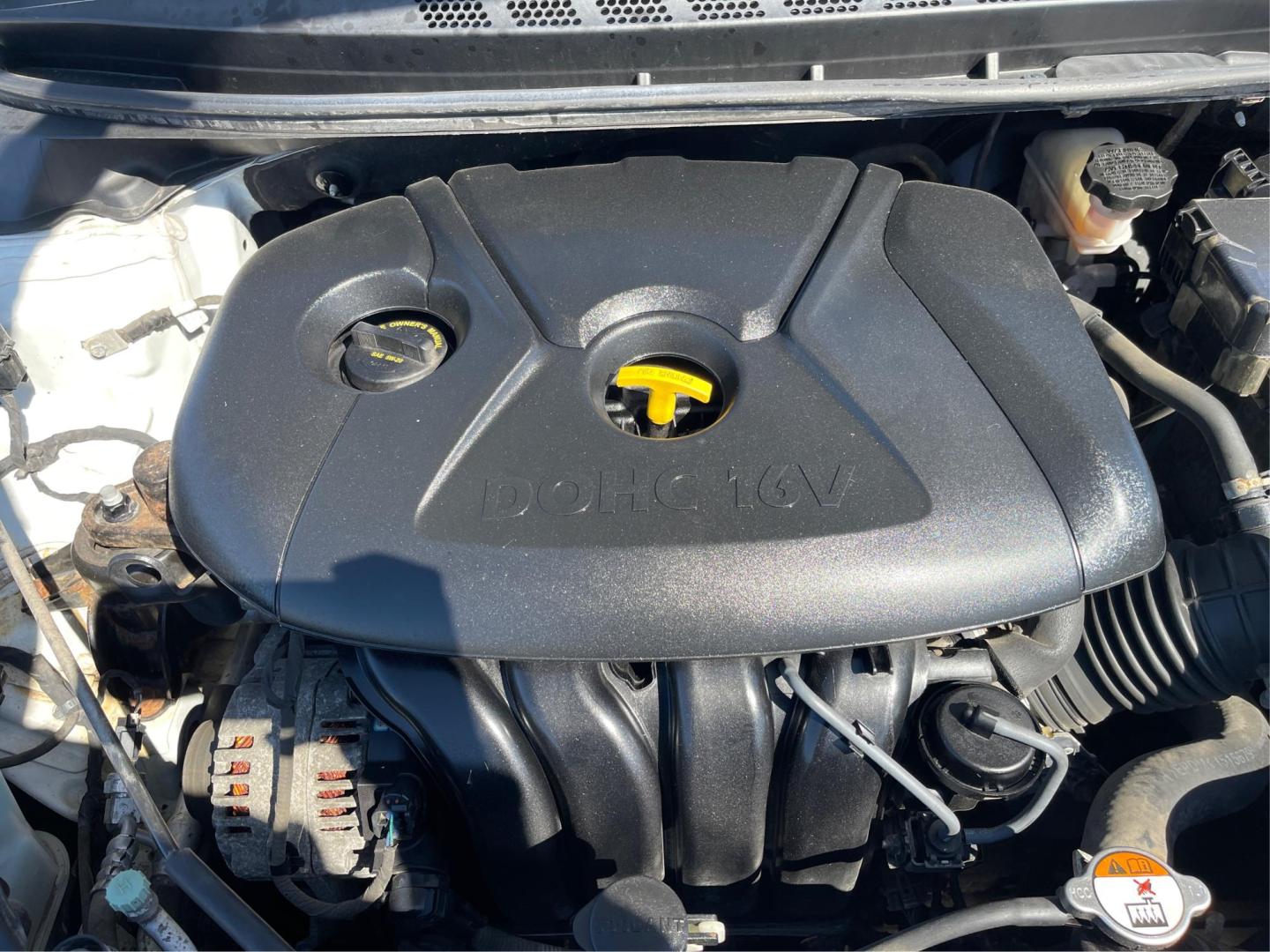 2016 Hyundai Elantra Value Edition (5NPDH4AE8GH) with an Nu 1.8L I-4 DOHC engine, located at 401 Woodman Dr, Riverside, OH, 45431, (937) 908-9800, 39.760899, -84.123421 - Photo#9