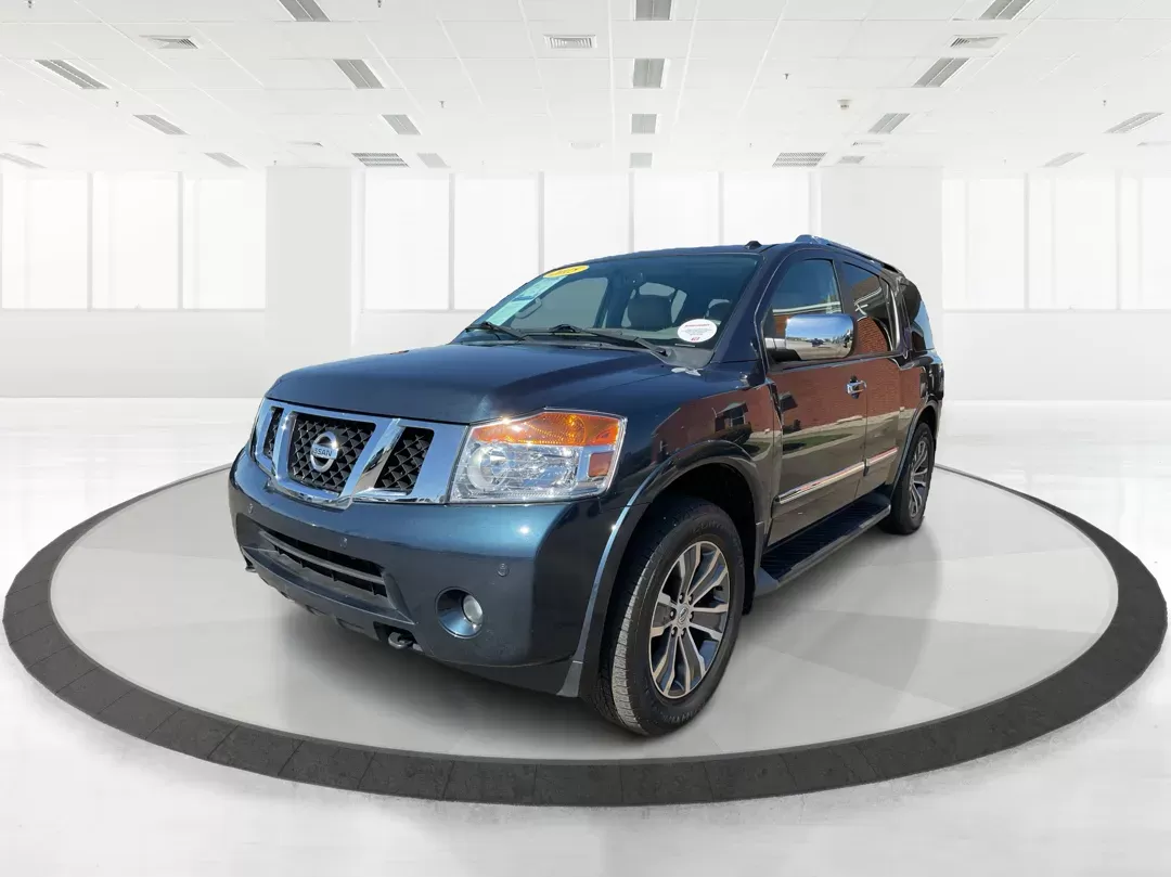 2015 Nissan Armada Platinum (5N1BA0NE1FN) with an Endurance 5.6L V-8 DOHC engine, located at 1230 East Main St, Xenia, OH, 45385, (937) 908-9800, 39.688026, -83.910172 - Third Row - Photo#7