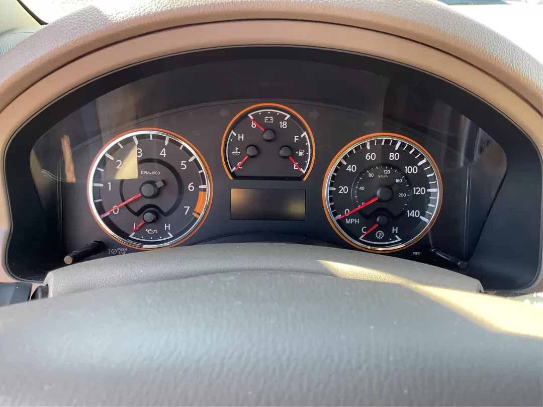 2015 Nissan Armada Platinum (5N1BA0NE1FN) with an Endurance 5.6L V-8 DOHC engine, located at 1230 East Main St, Xenia, OH, 45385, (937) 908-9800, 39.688026, -83.910172 - Third Row - Photo#14