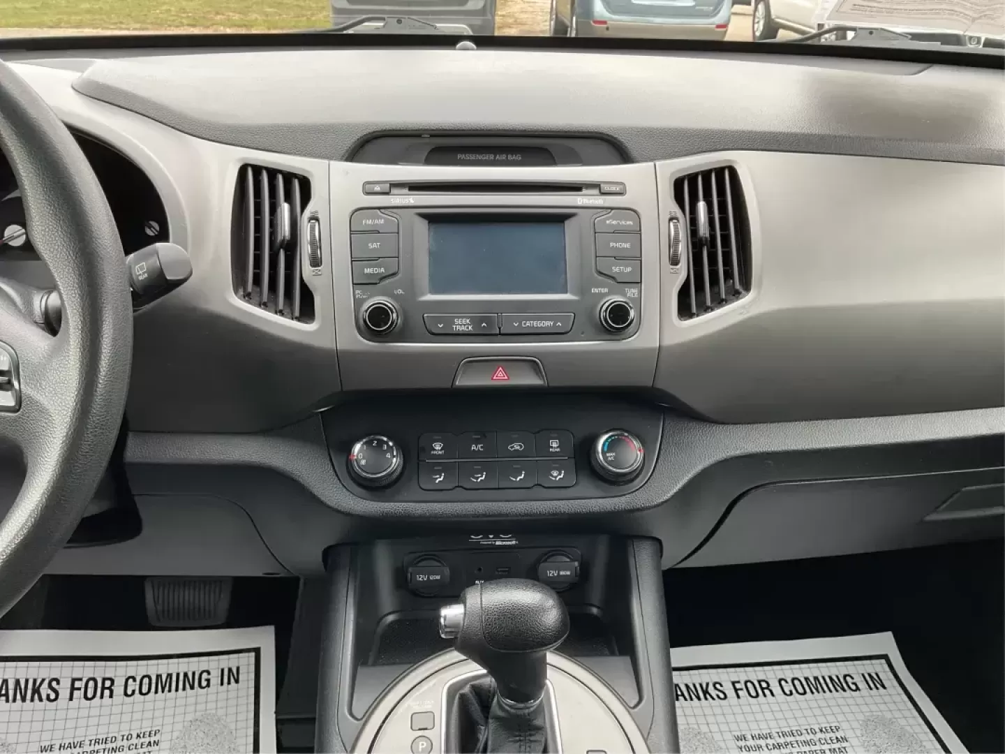2014 Kia Sportage LX (KNDPBCAC3E7) with an 2.4L I-4 gasoline direct injection engine, located at 880 E. National Road, Vandalia, OH, 45377, (937) 908-9800, 39.891918, -84.183594 - Photo#12