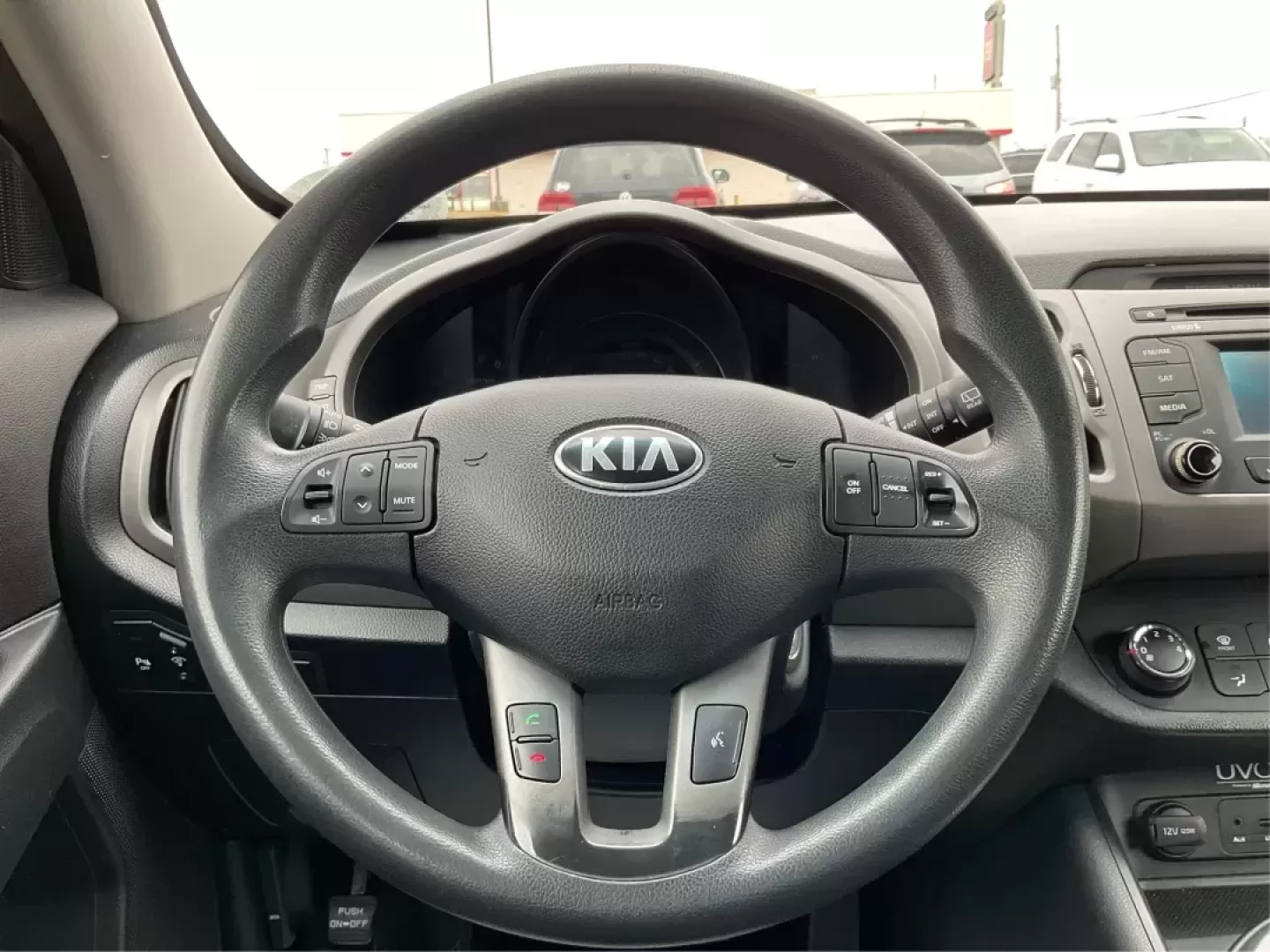 2014 Kia Sportage LX (KNDPBCAC3E7) with an 2.4L I-4 gasoline direct injection engine, located at 880 E. National Road, Vandalia, OH, 45377, (937) 908-9800, 39.891918, -84.183594 - Photo#15