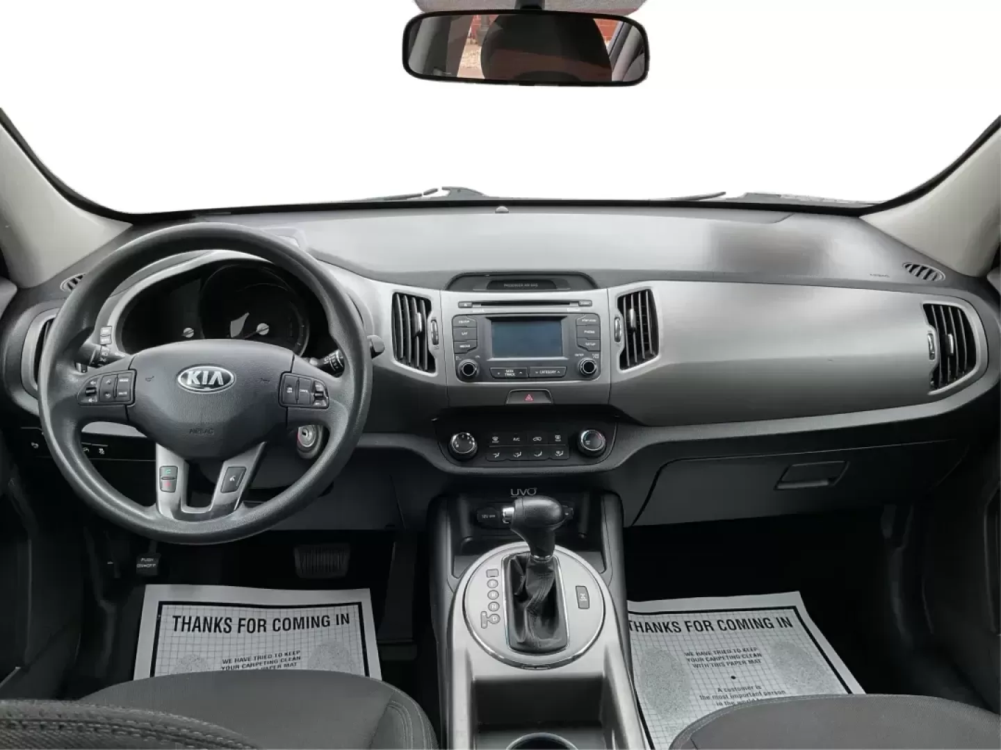 2014 Kia Sportage LX (KNDPBCAC3E7) with an 2.4L I-4 gasoline direct injection engine, located at 880 E. National Road, Vandalia, OH, 45377, (937) 908-9800, 39.891918, -84.183594 - Photo#18