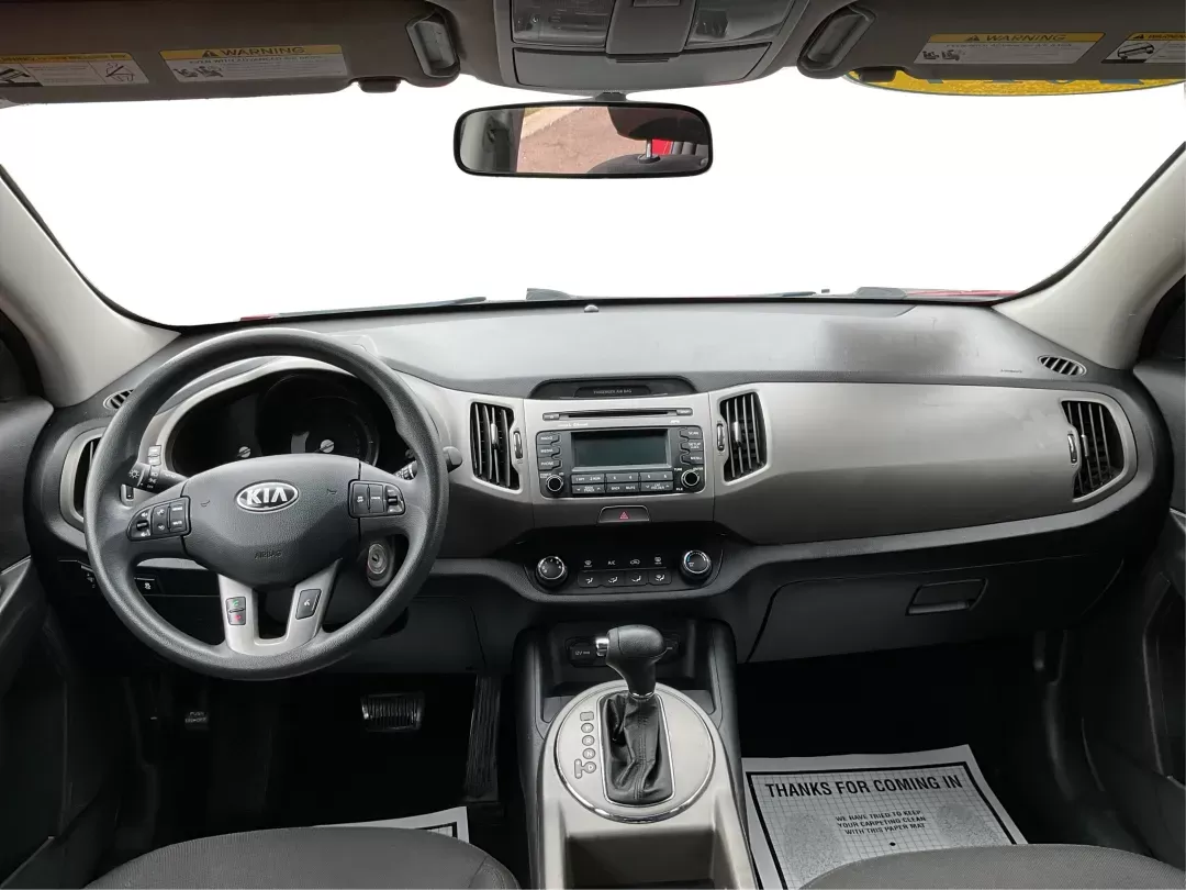 2014 Kia Sportage LX (KNDPB3AC1E7) with an 2.4L I-4 gasoline direct injection engine, located at 1230 East Main St, Xenia, OH, 45385, (937) 908-9800, 39.688026, -83.910172 - Photo#18
