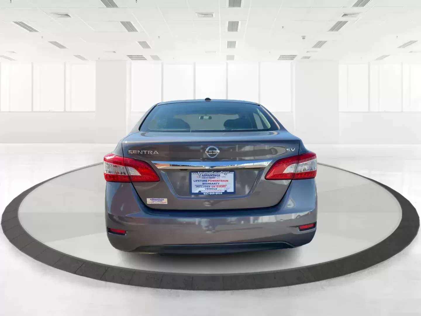 2015 Nissan Sentra SV (3N1AB7AP2FY) with an 1.8L I-4 DOHC engine, located at 880 E. National Road, Vandalia, OH, 45377, (937) 908-9800, 39.891918, -84.183594 - Photo#3