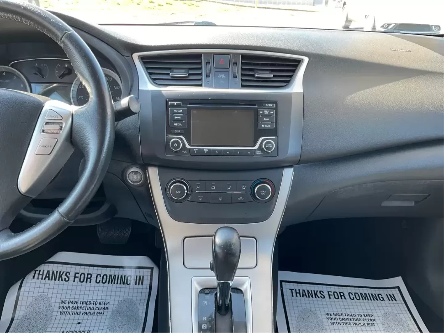 2015 Nissan Sentra SV (3N1AB7AP2FY) with an 1.8L I-4 DOHC engine, located at 880 E. National Road, Vandalia, OH, 45377, (937) 908-9800, 39.891918, -84.183594 - Photo#12