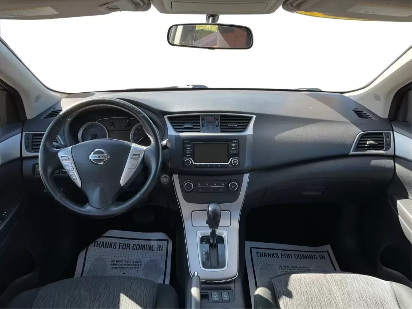 2015 Nissan Sentra SV (3N1AB7AP2FY) with an 1.8L I-4 DOHC engine, located at 880 E. National Road, Vandalia, OH, 45377, (937) 908-9800, 39.891918, -84.183594 - Photo#19