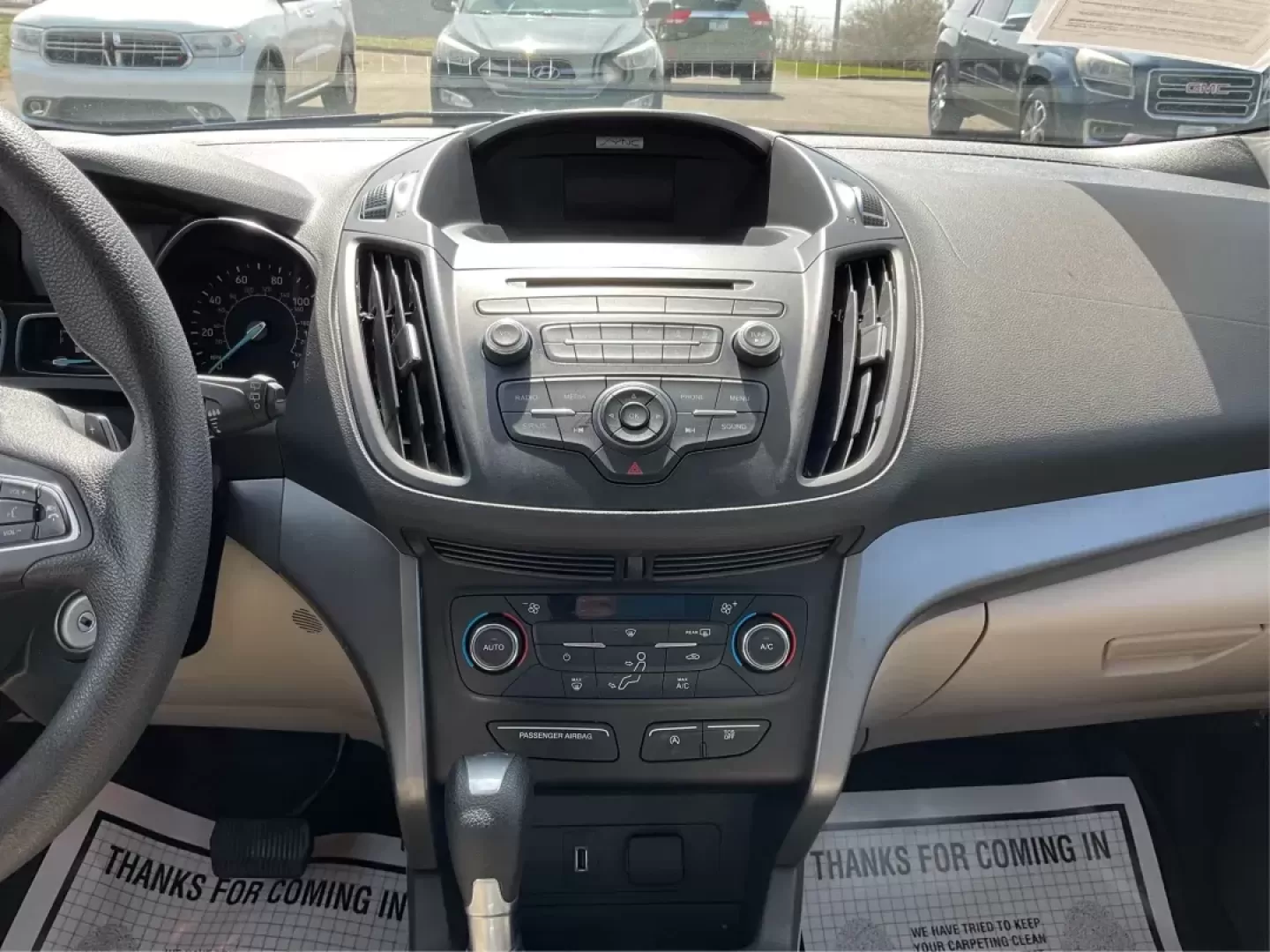 2017 Ford Escape SE (1FMCU0G9XHU) with an EcoBoost 1.5L I-4 gasoline direct injection engine, located at 4508 South Dixie Dr, Moraine, OH, 45439, (937) 908-9800, 39.689976, -84.218452 - Photo#11