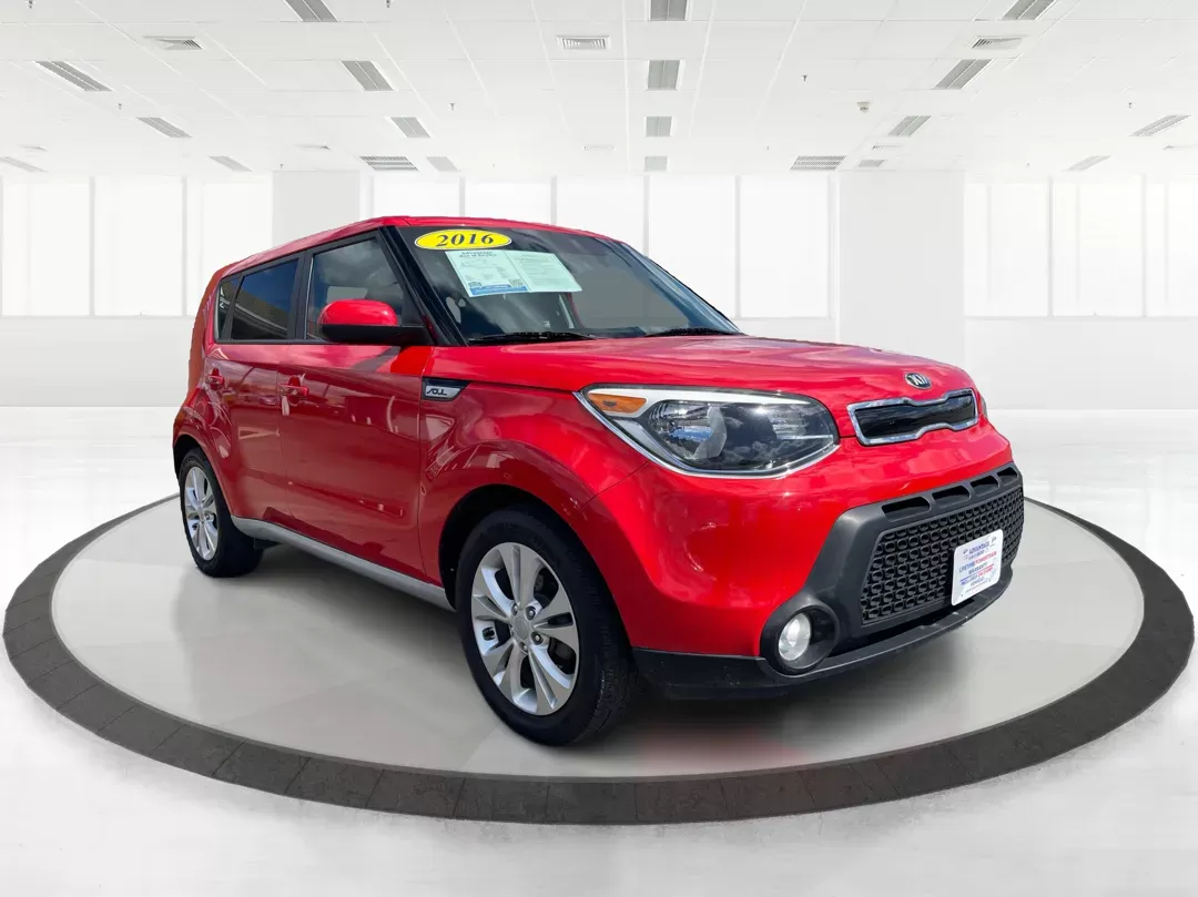 2016 Kia Soul + (KNDJP3A54G7) with an Other engine, located at 1099 N County Rd 25A , Troy, OH, 45373, (937) 908-9800, 40.057079, -84.212883 - 2016 Kia Soul + - Photo#0