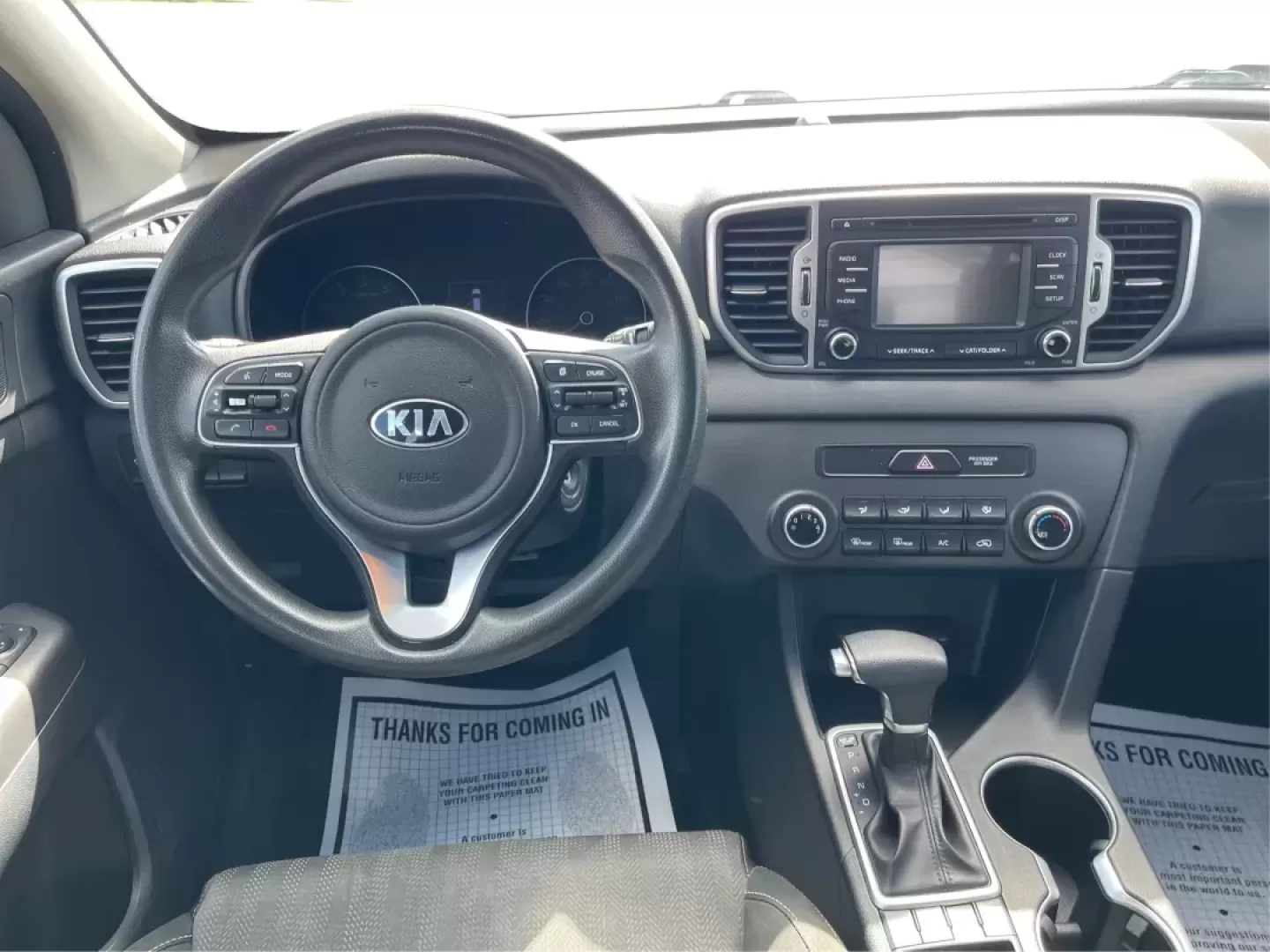 2019 Kia Sportage LX (KNDPMCACXK7) with an Theta II 2.4L I-4 gasoline direct injection engine, located at 8750 N County Rd 25A, Piqua, OH, 45356, (937) 908-9800, 40.164391, -84.232513 - Photo#19