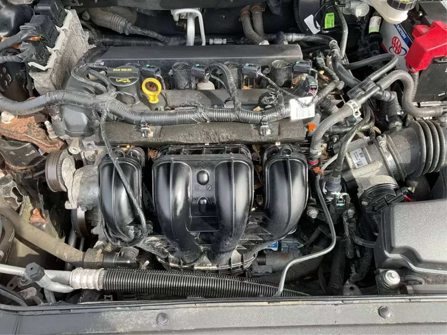 2014 Ford Fusion SE (3FA6P0H79ER) with an Duratec 2.5L I-4 DOHC engine, located at 1951 S Dayton Lakeview Rd., New Carlisle, OH, 45344, (937) 908-9800, 39.890999, -84.050255 - Photo#10