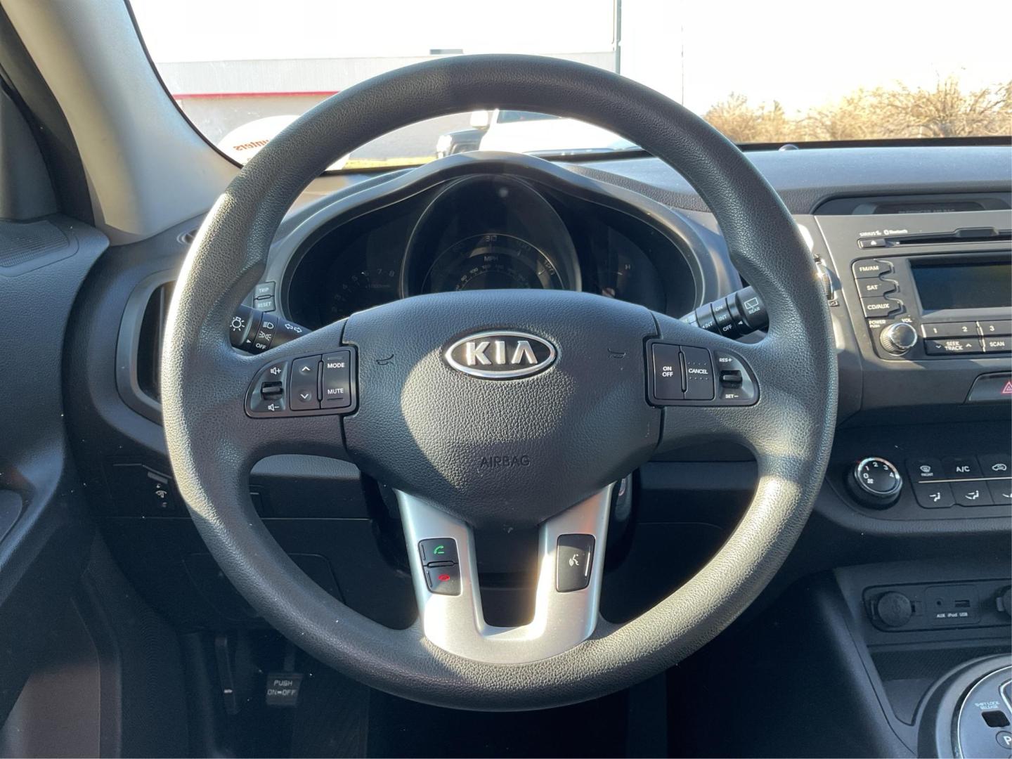 2012 Kia Sportage LX (KNDPB3A21C7) with an 2.4L I-4 DOHC engine, located at 401 Woodman Dr, Riverside, OH, 45431, (937) 908-9800, 39.760899, -84.123421 - Photo#15