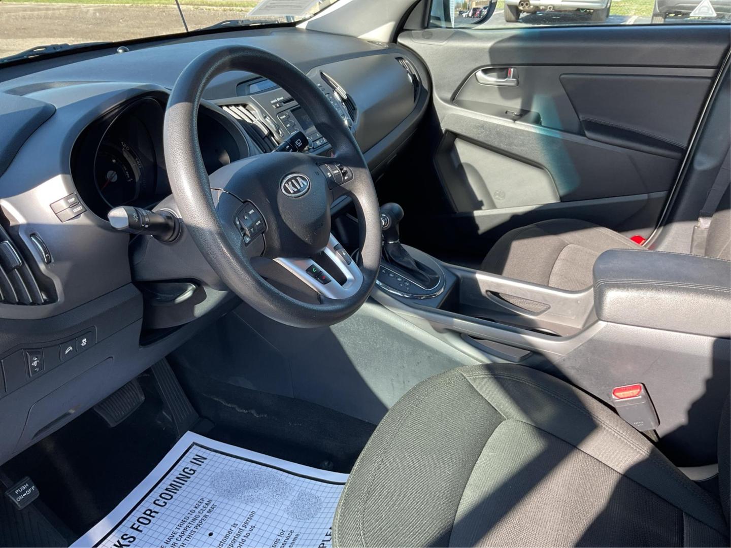 2012 Kia Sportage LX (KNDPB3A21C7) with an 2.4L I-4 DOHC engine, located at 401 Woodman Dr, Riverside, OH, 45431, (937) 908-9800, 39.760899, -84.123421 - Photo#8