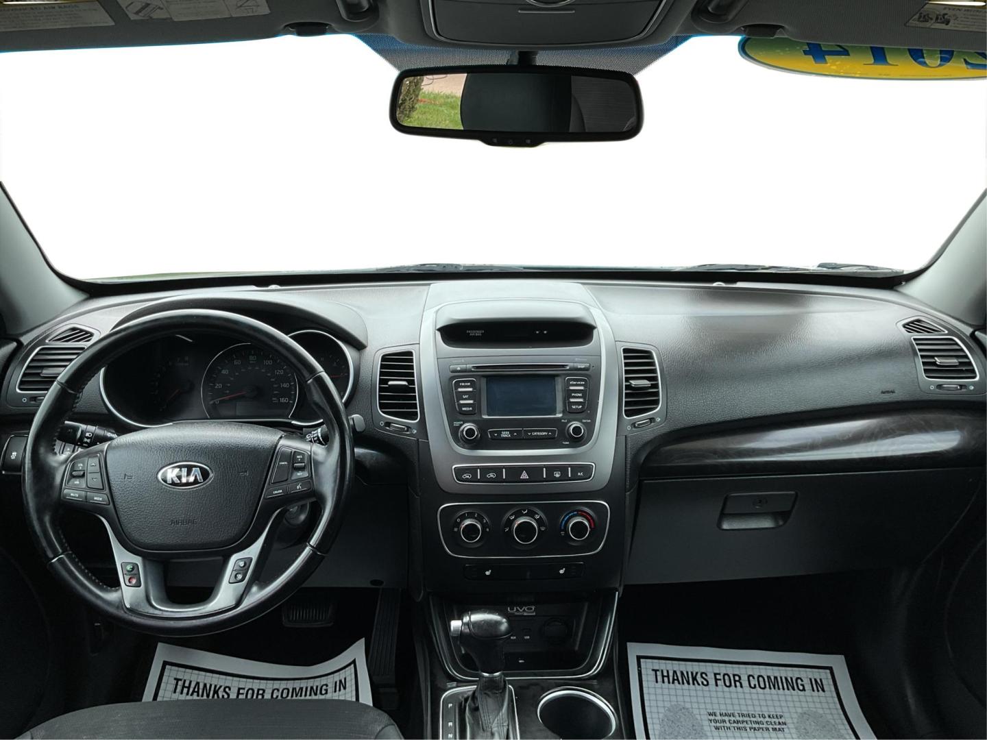 2014 Kia Sorento LX (5XYKT3A66EG) with an 2.4L I-4 gasoline direct injection engine, located at 880 E. National Road, Vandalia, OH, 45377, (937) 908-9800, 39.891918, -84.183594 - Photo#18
