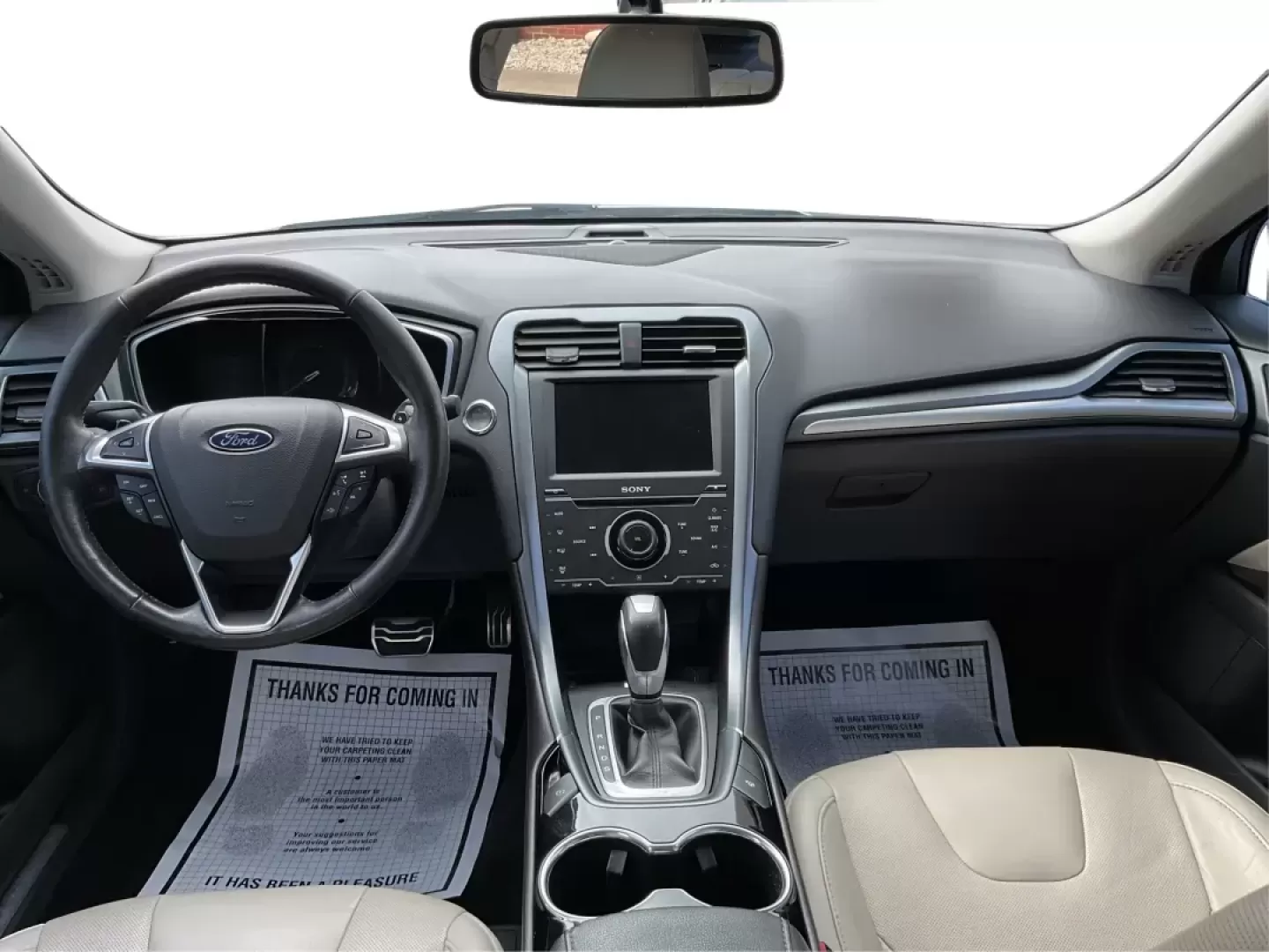 2015 Ford Fusion Titanium (3FA6P0K96FR) with an EcoBoost 2L I-4 gasoline direct injection engine, located at 401 Woodman Dr, Riverside, OH, 45431, (937) 908-9800, 39.760899, -84.123421 - 2015 Ford Fusion Titanium - Photo#21