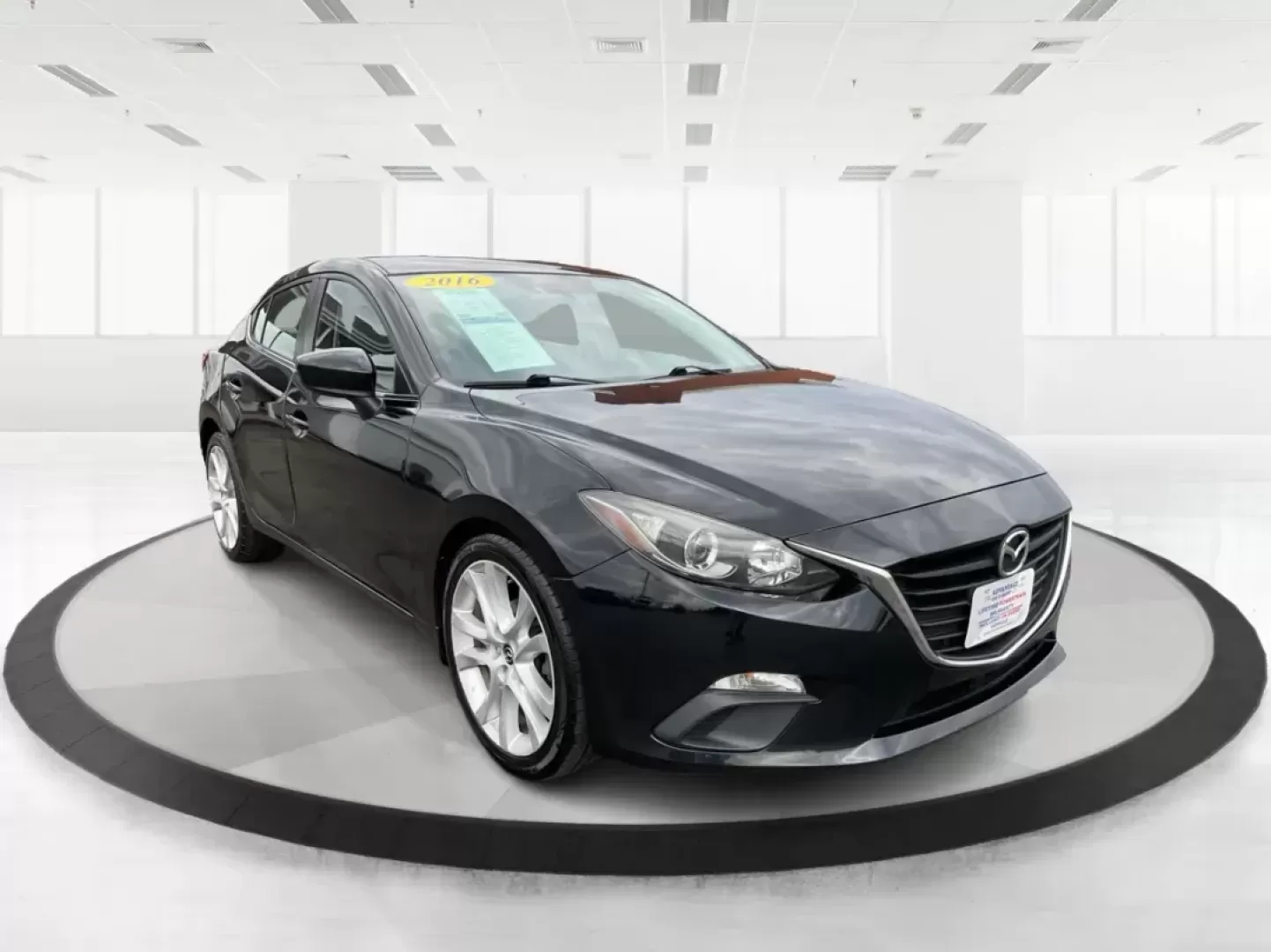 2016 Mazda MAZDA3 i Sport AT 4-Door (JM1BM1U74G1) with an 2.0L L4 DOHC 16V engine, 6-Speed Automatic transmission, located at 8750 N County Rd 25A, Piqua, OH, 45356, (937) 908-9800, 40.164391, -84.232513 - Photo#0