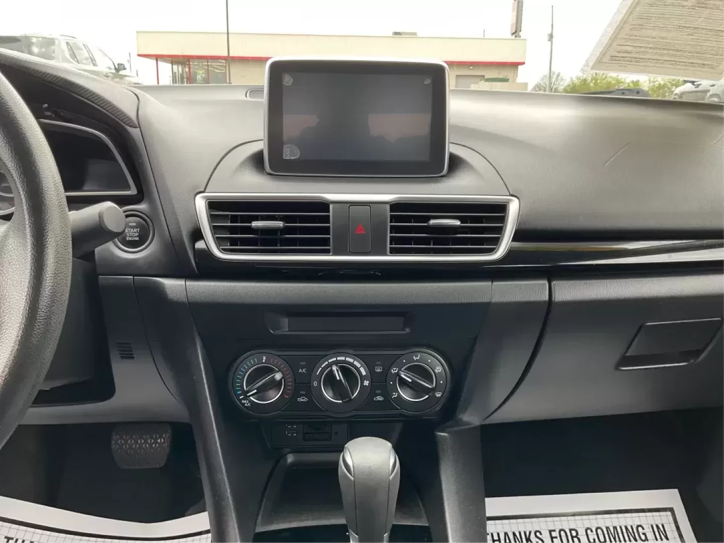 2016 Mazda MAZDA3 i Sport AT 4-Door (JM1BM1U74G1) with an 2.0L L4 DOHC 16V engine, 6-Speed Automatic transmission, located at 8750 N County Rd 25A, Piqua, OH, 45356, (937) 908-9800, 40.164391, -84.232513 - Photo#12