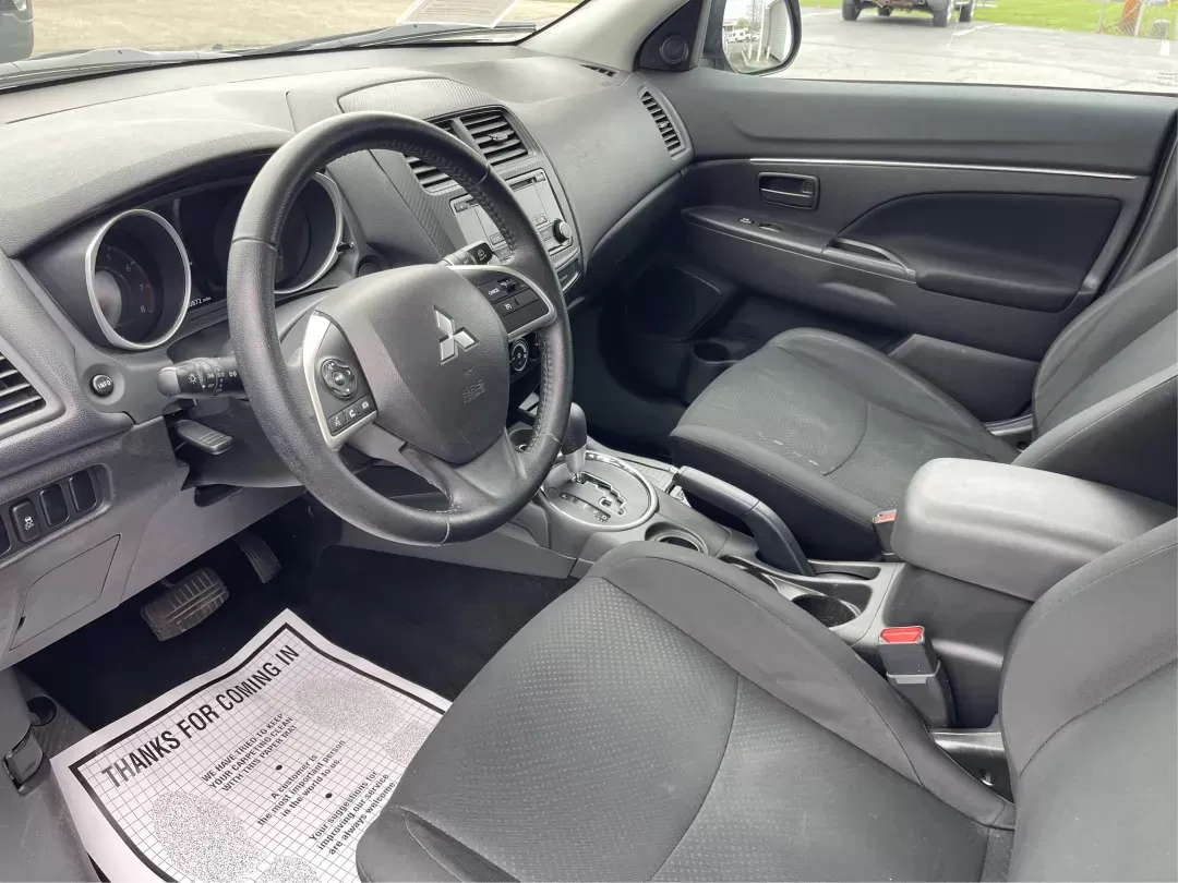 2015 Mitsubishi Outlander Sport ES (4A4AP3AUXFE) with an 2L I-4 DOHC engine, located at 4508 South Dixie Dr, Moraine, OH, 45439, (937) 908-9800, 39.689976, -84.218452 - 2015 Mitsubishi Outlander Sport ES - Photo#9