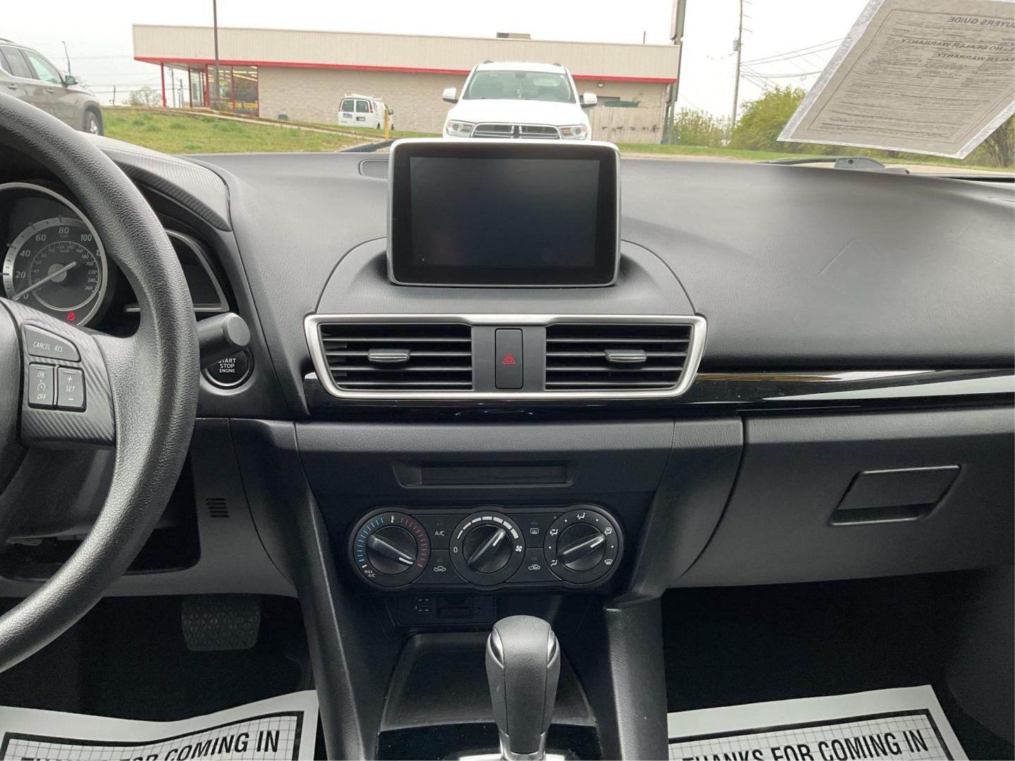 2016 Mazda Mazda3 i Sport (3MZBM1T74GM) with an SKYACTIV-G 2L I-4 gasoline direct injection engine, located at 1230 East Main St, Xenia, OH, 45385, (937) 908-9800, 39.688026, -83.910172 - Photo#12